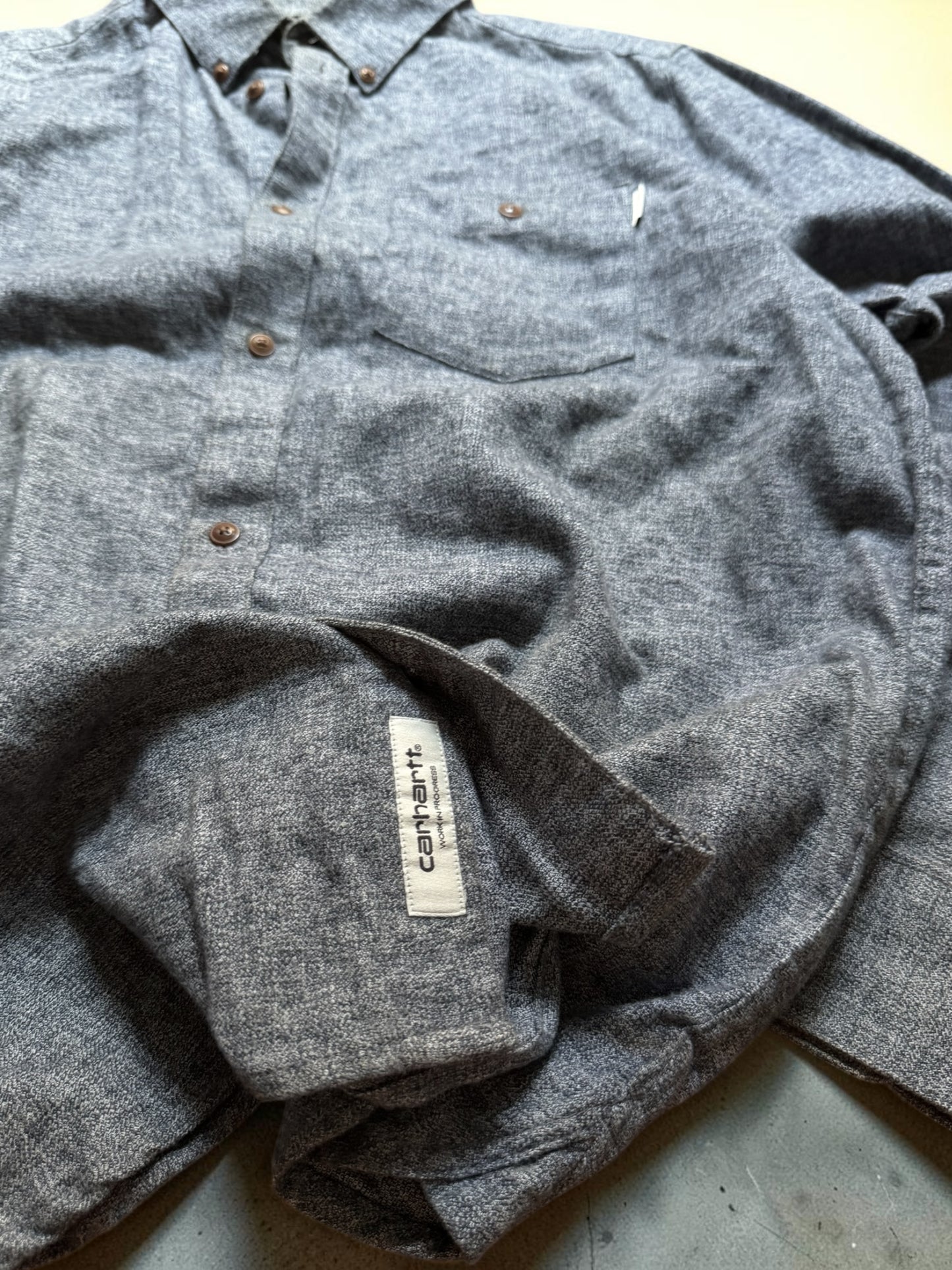 Carhartt Blue Shirt- L