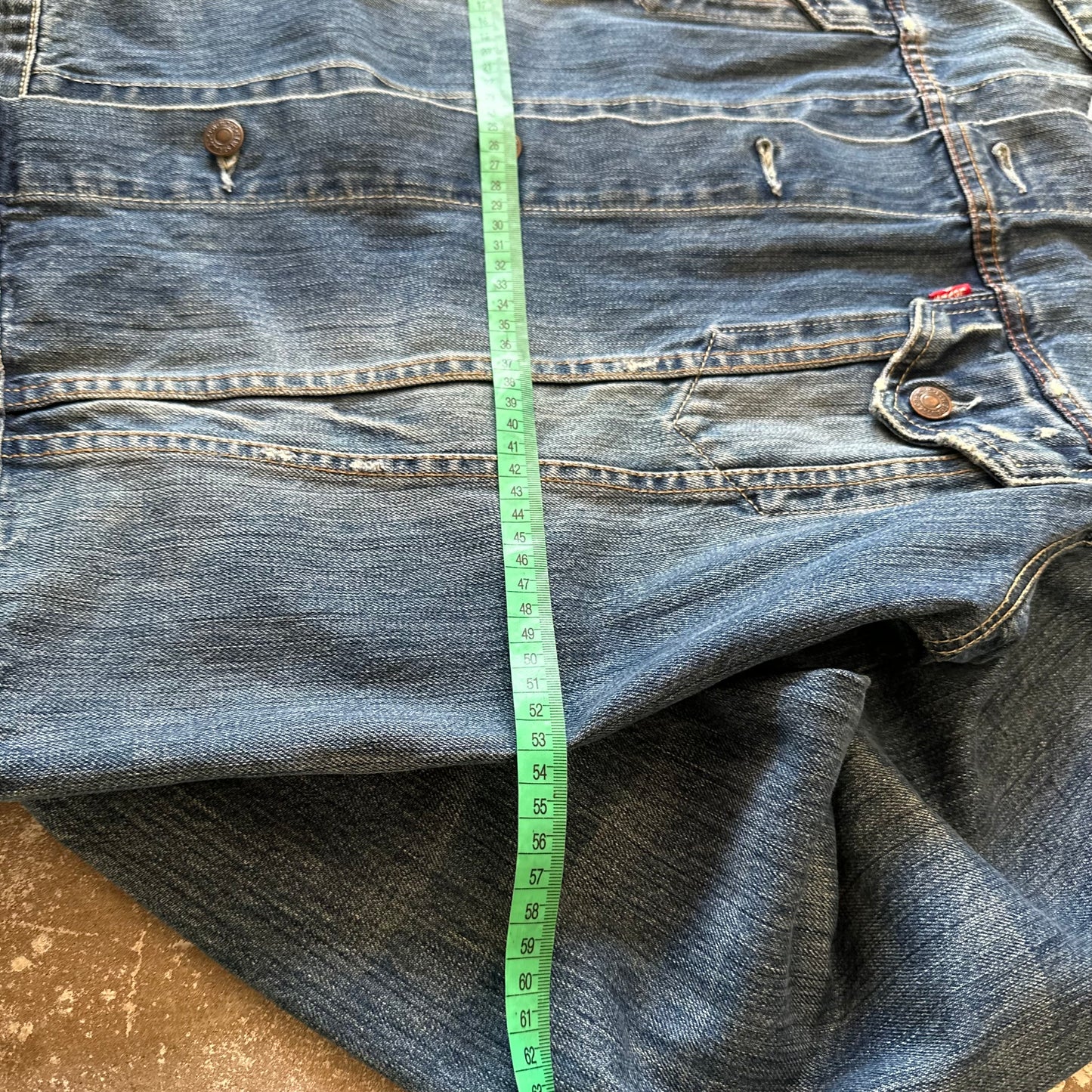 Vintage Levi's Laguna Beach California Faded Denim Jacket - M