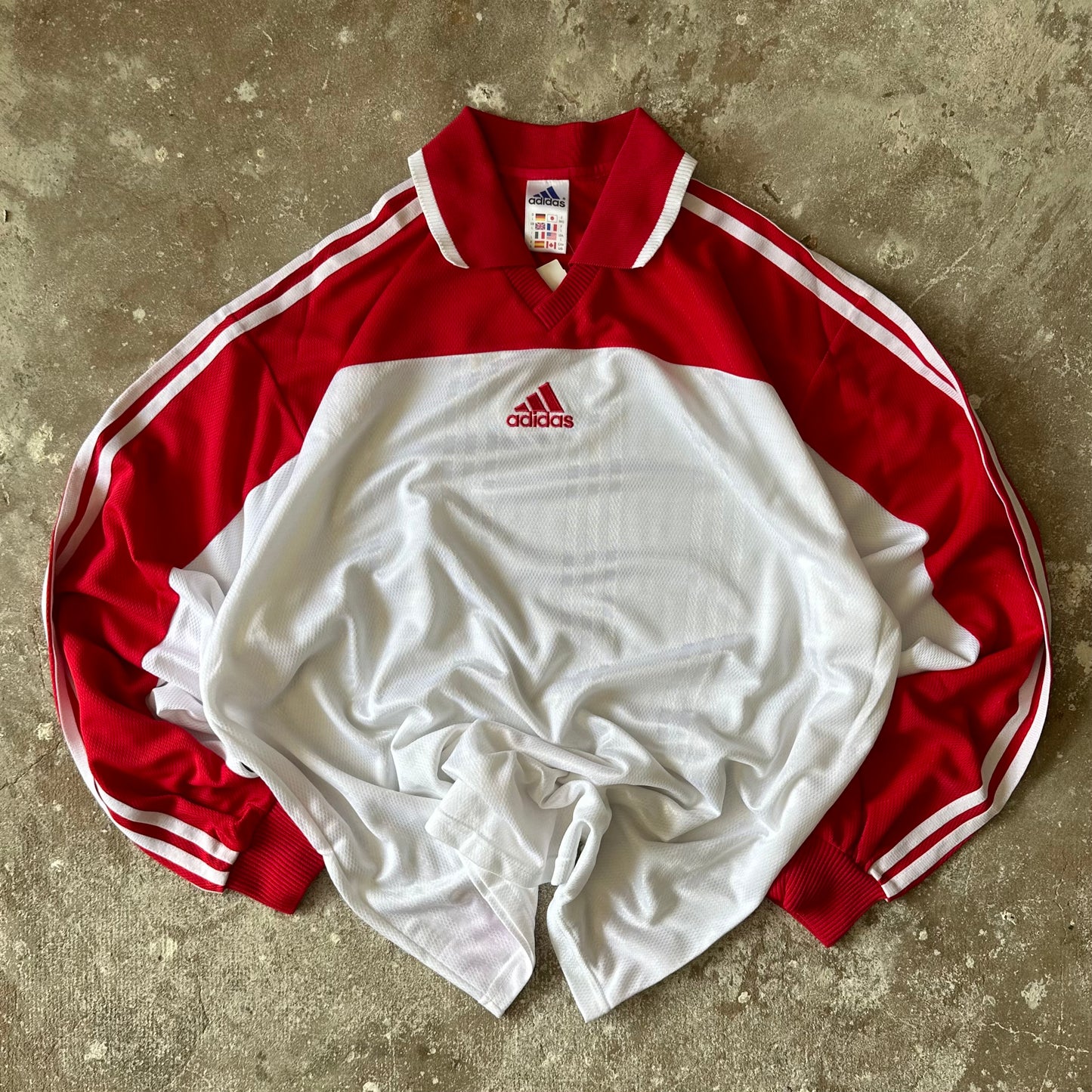 Adidas 80s Long Sleeve Shirt - L