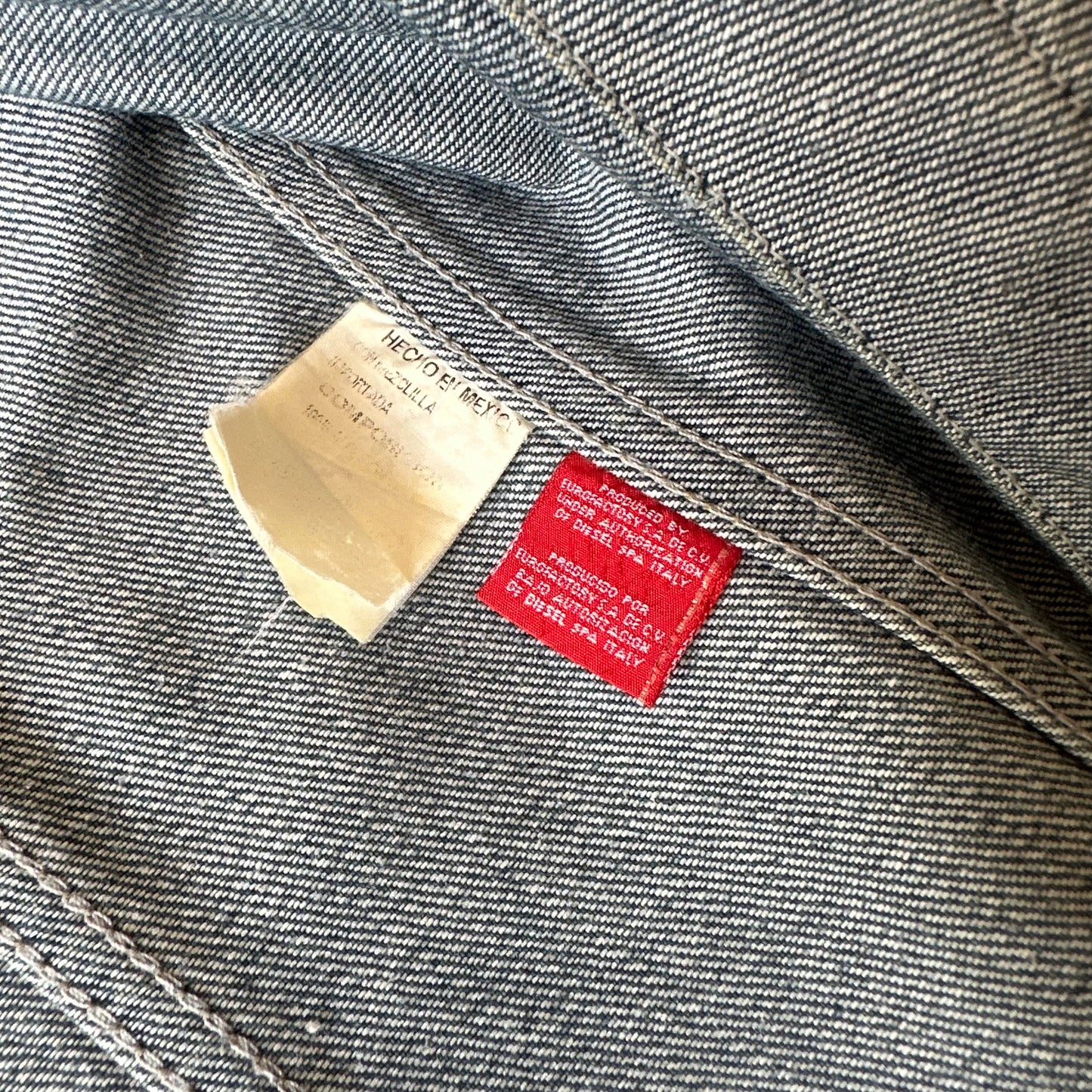 Vintage Diesel Washed Y2K Denim
Jacket - M