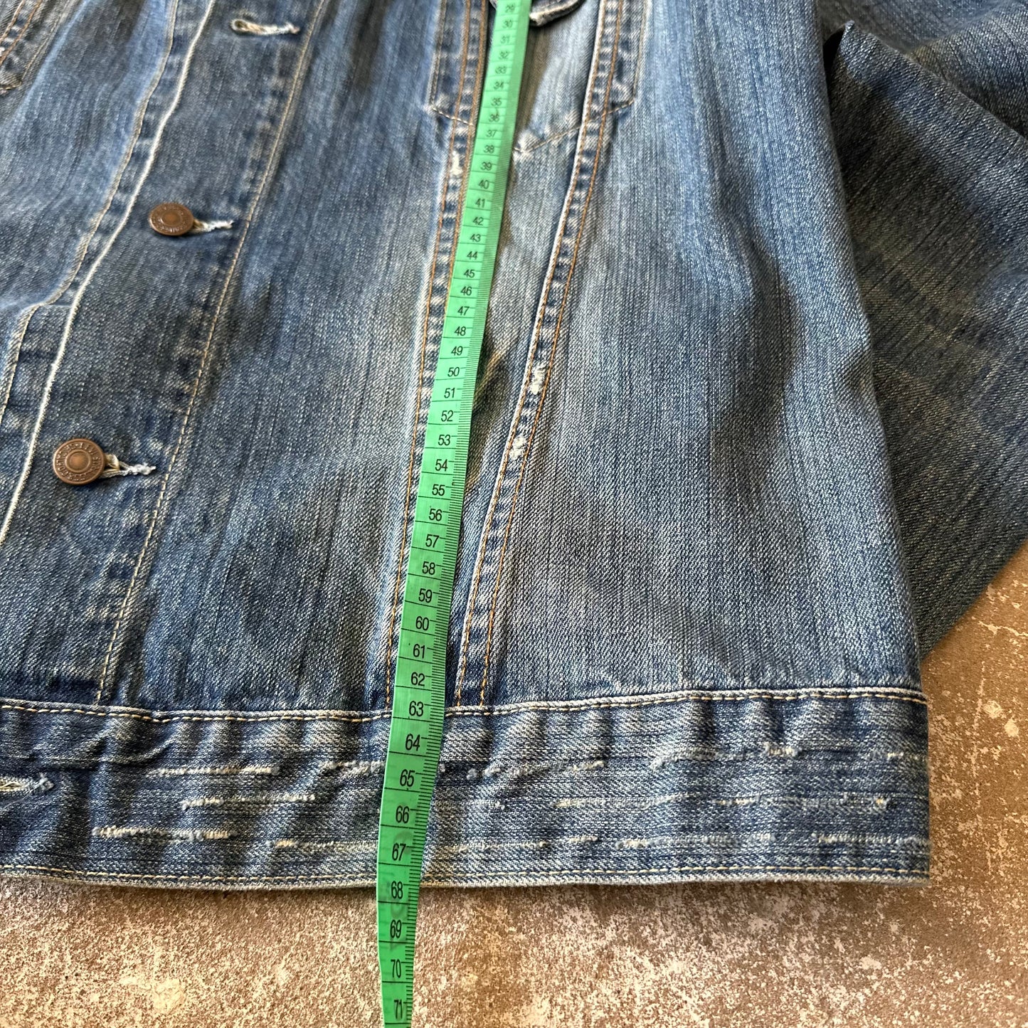 Vintage Levi's Laguna Beach California Faded Denim Jacket - M