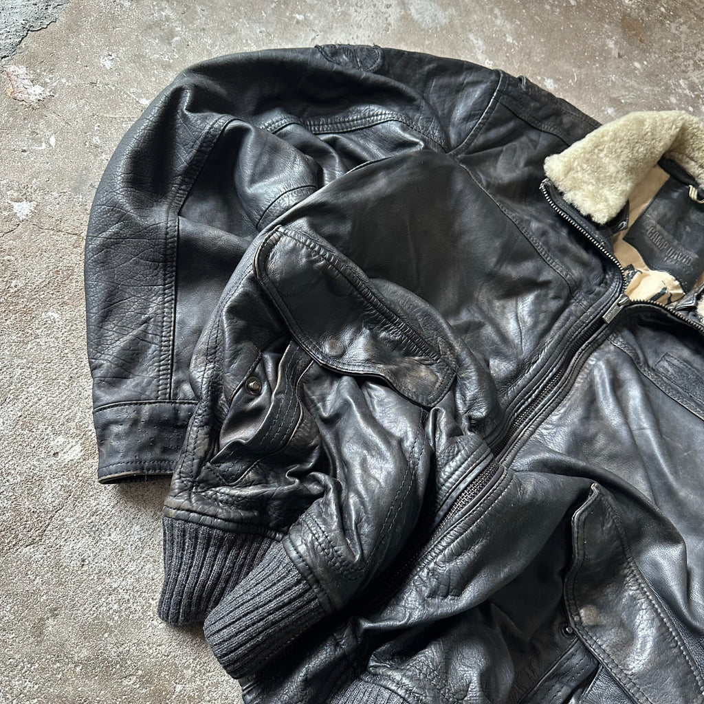 Camp David Leather Jacket - XL