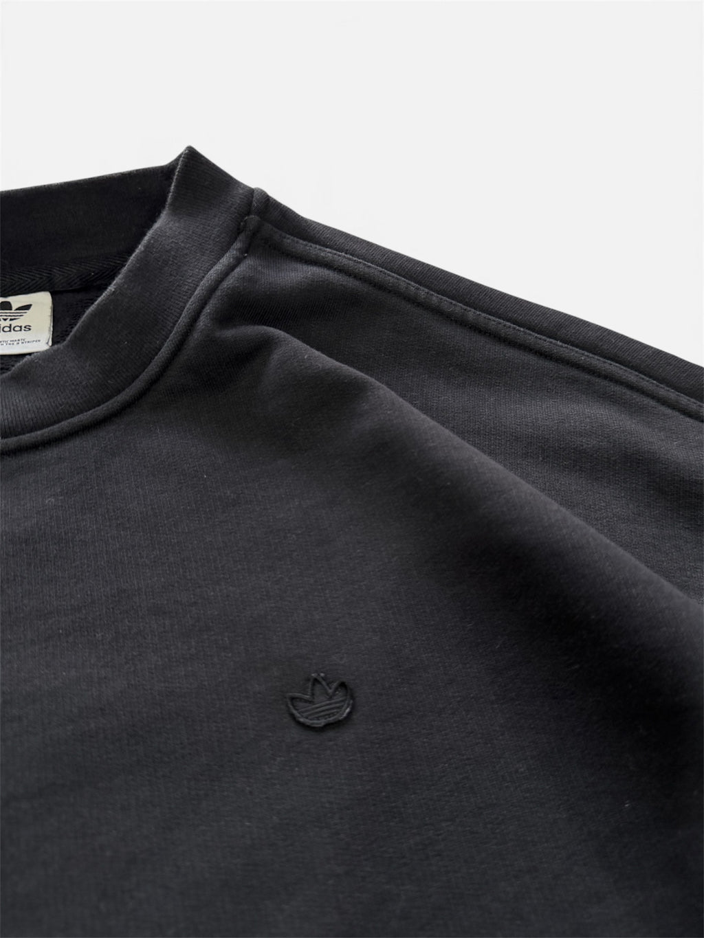 Adidas Originals Heavyweight Cotton Crewneck Sweatshirt, Oversized- XL