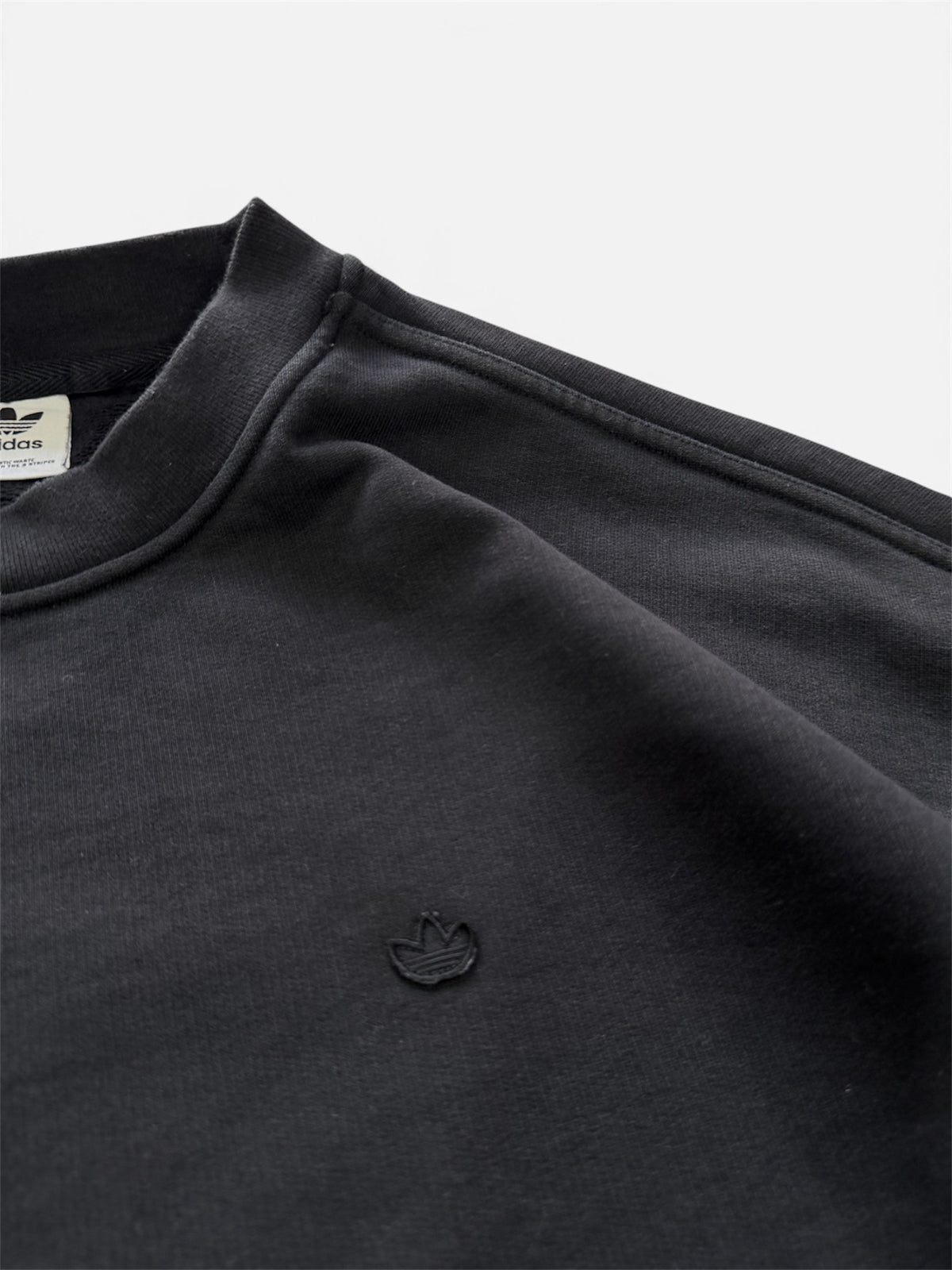 Adidas Originals Heavyweight Cotton Crewneck Sweatshirt, Oversized- XL