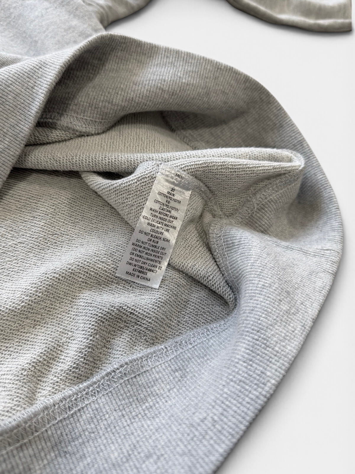 Lonsdale London Sweatshirt Grey Crewneck Big Logo Oversized- XL