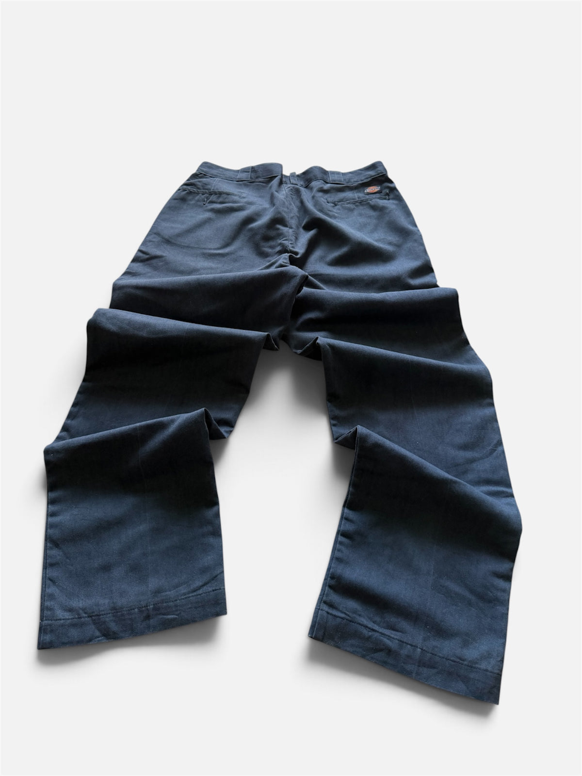 Dickies 874 Flannel-Lined Navy Work Pants Made in USA- 38x32