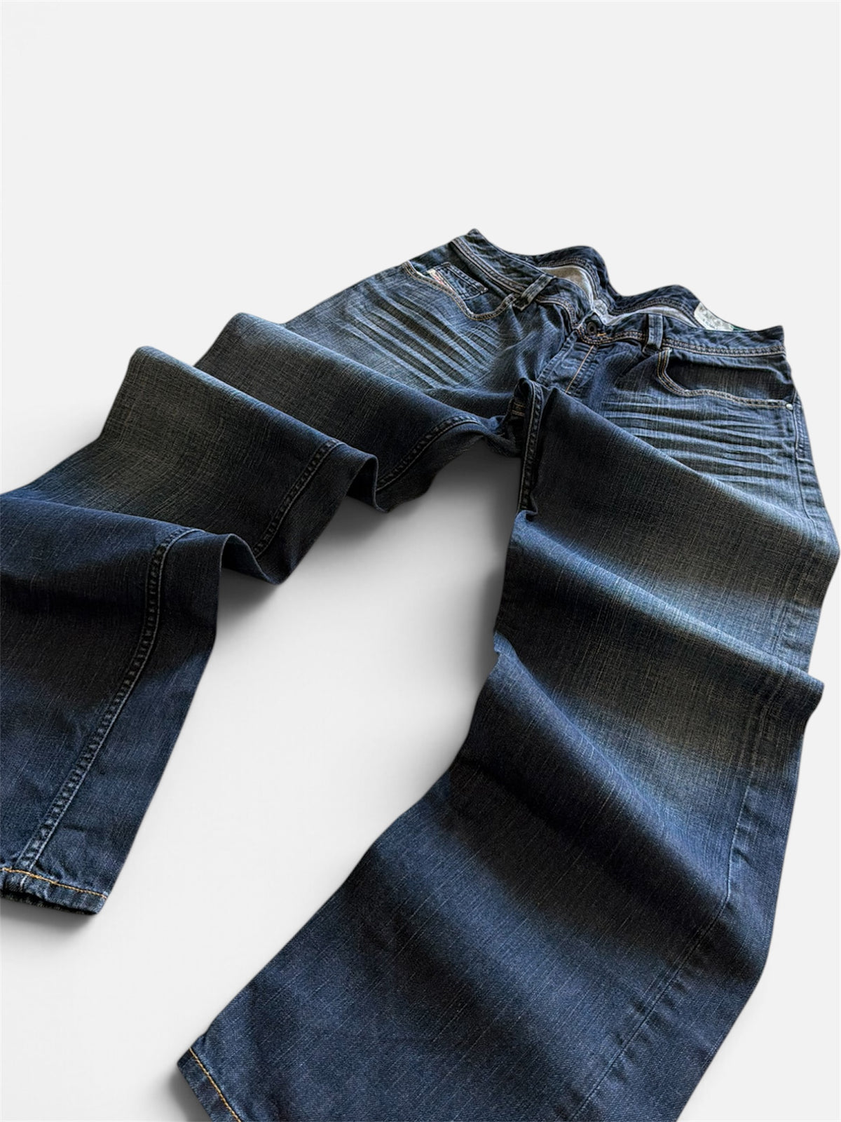 Diesel Industry Denim Division Jeans — Dark Wash, Made in Italy- 38