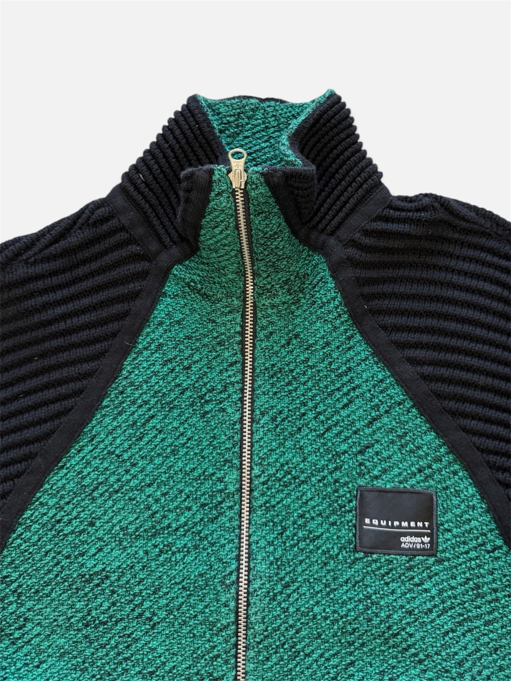 Adidas Originals EQT Equipment ADV/91-17 Knit Track Jacket Green Black- Women’s M