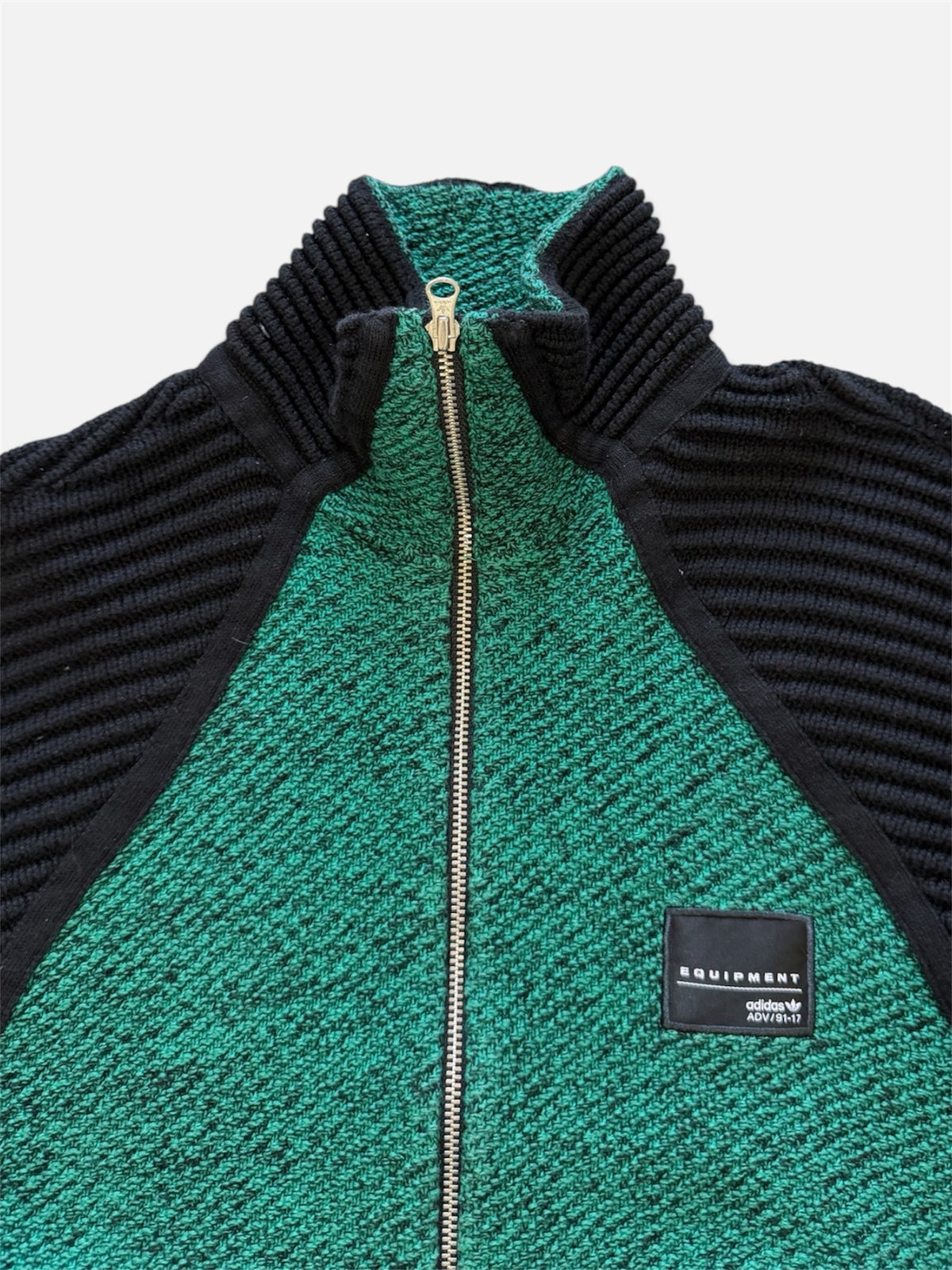 Adidas Originals EQT Equipment ADV/91-17 Knit Track Jacket Green Black- Women’s M