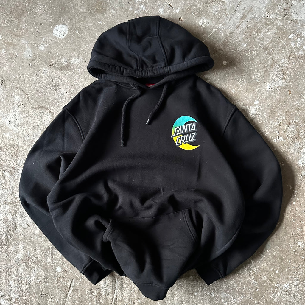 Santa Cruz Black Hoodie - L