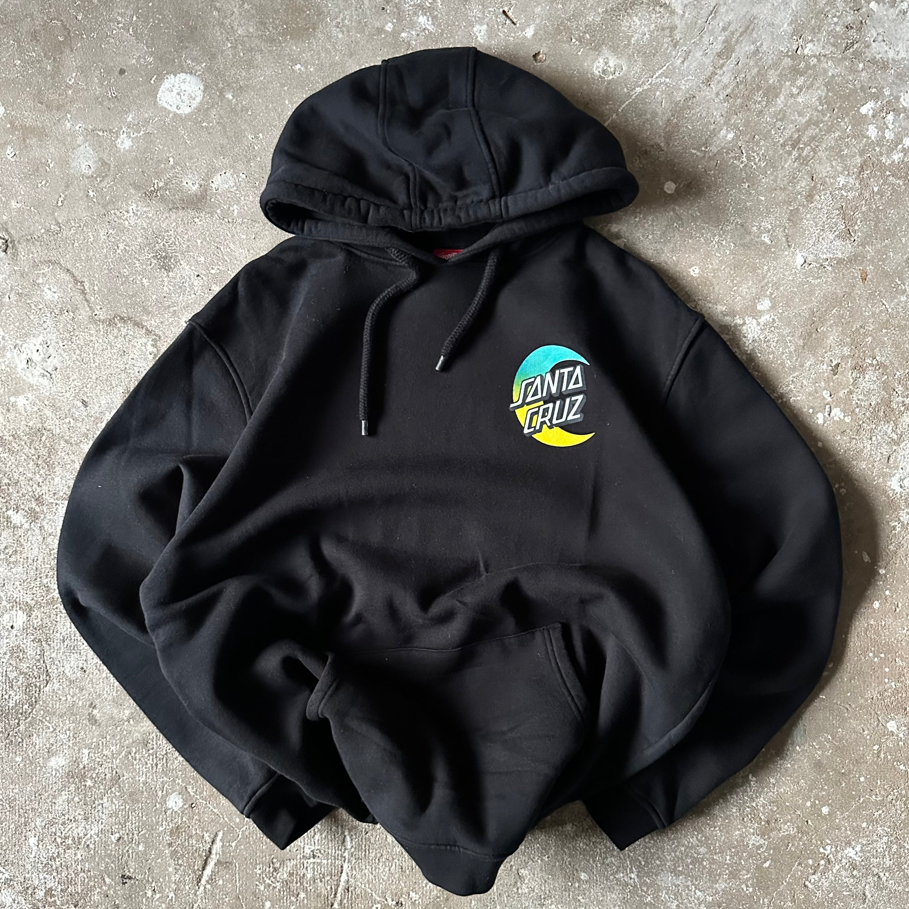 Santa Cruz Black Hoodie - L