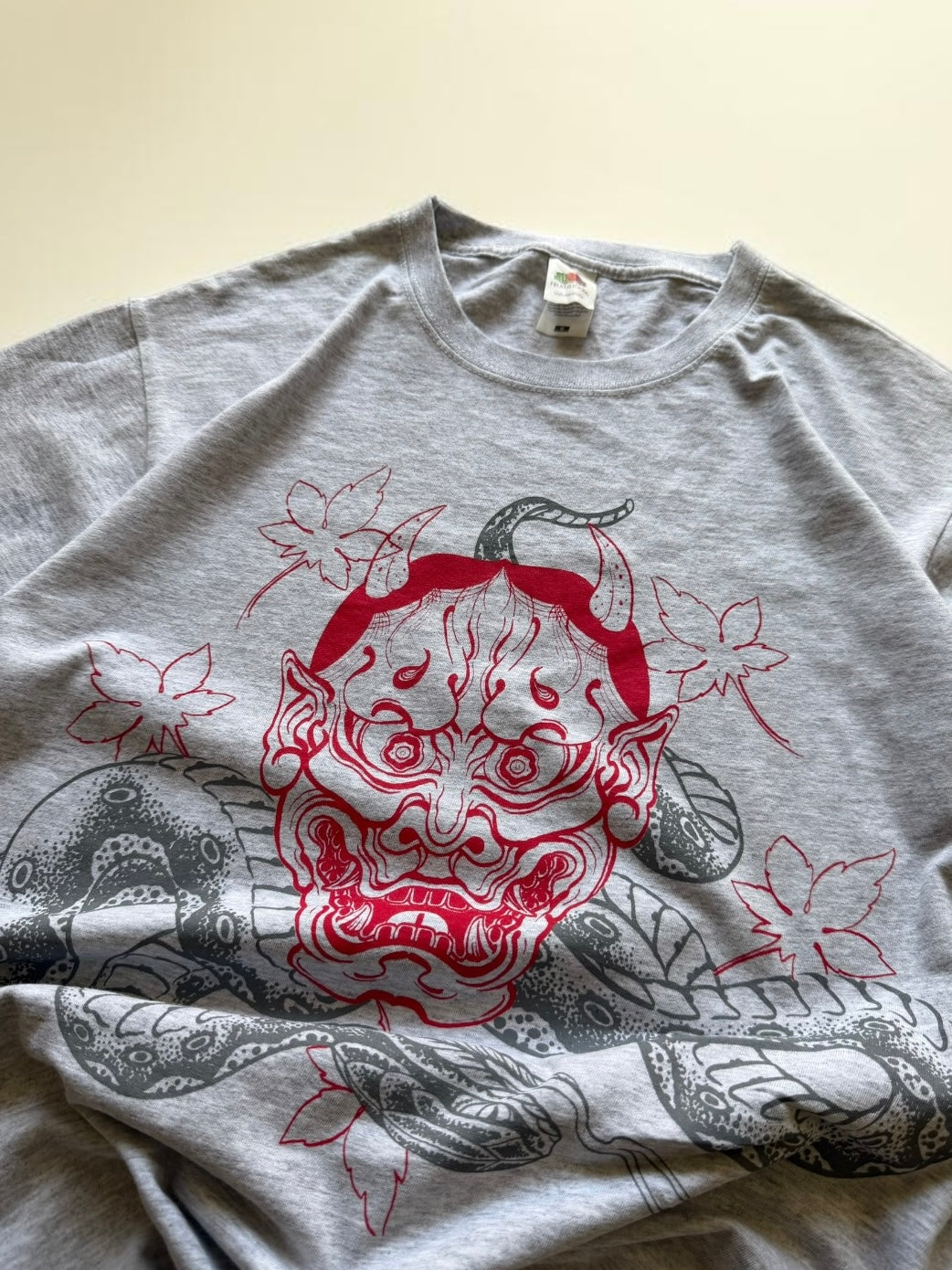 Graphic Grey Tshirt- S
