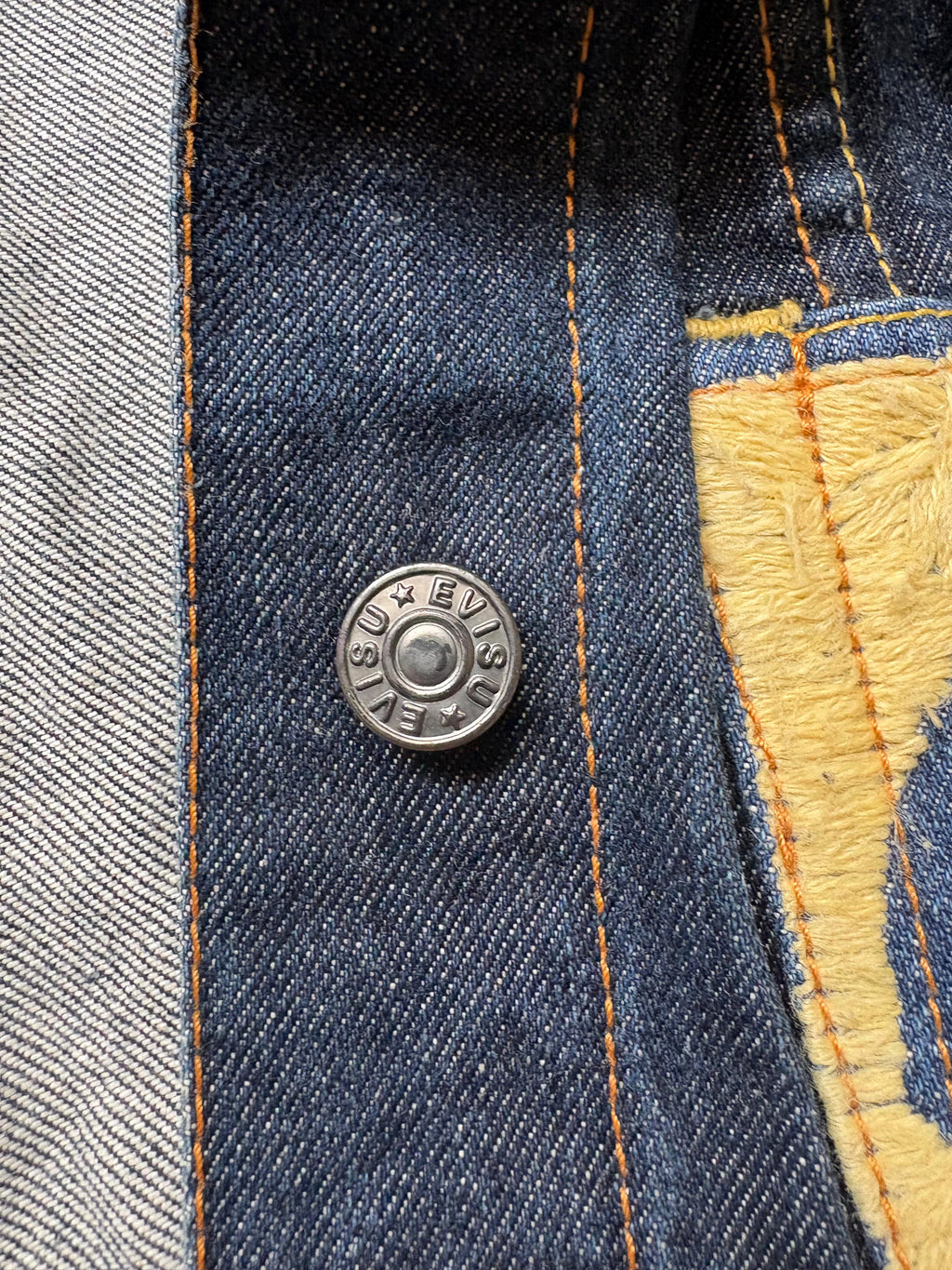 Evisu Denim Jeans Jacket