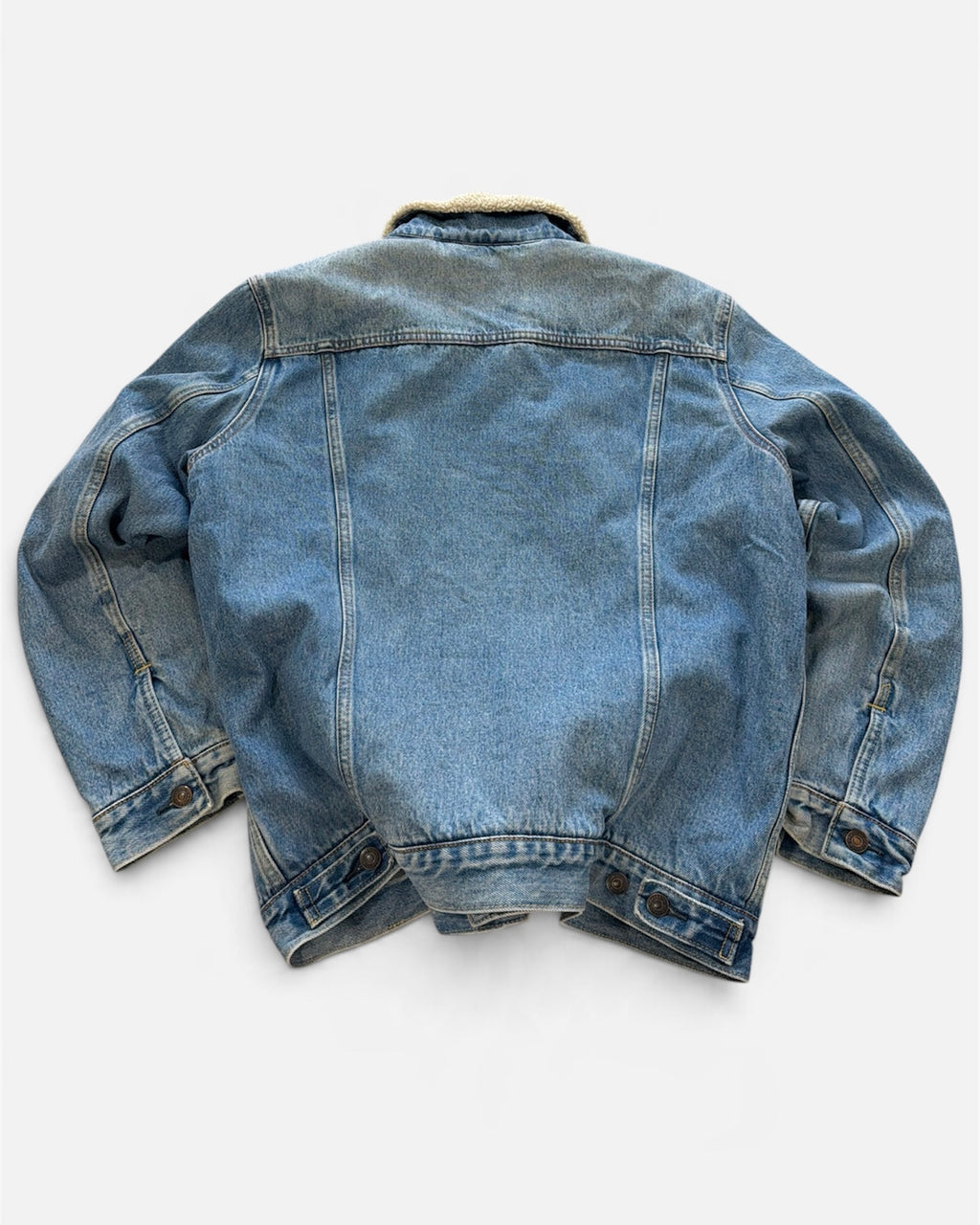 Levi's Sherpa-Lined Denim Trucker Jacket- Men's XL