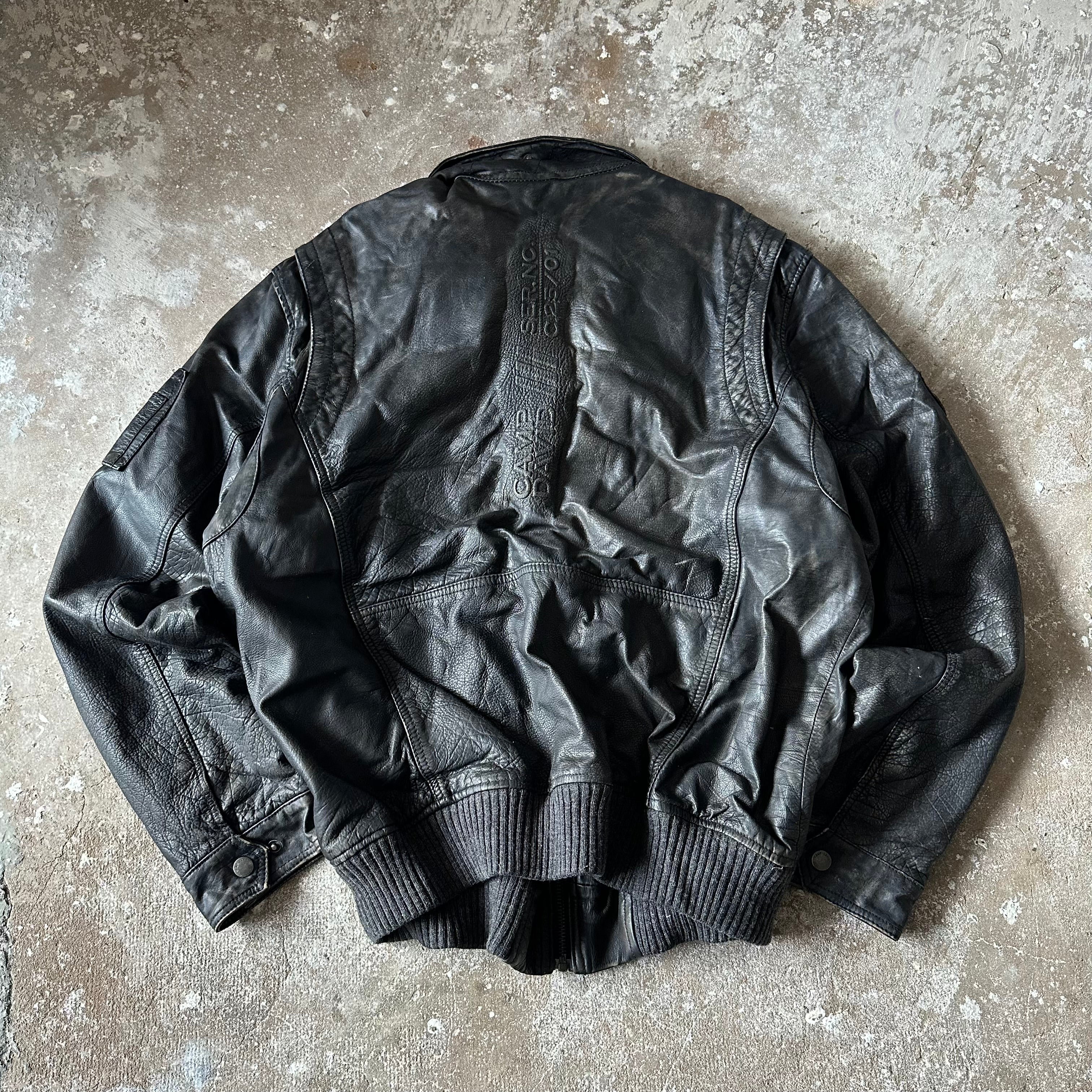 Camp David Leather Jacket - XL