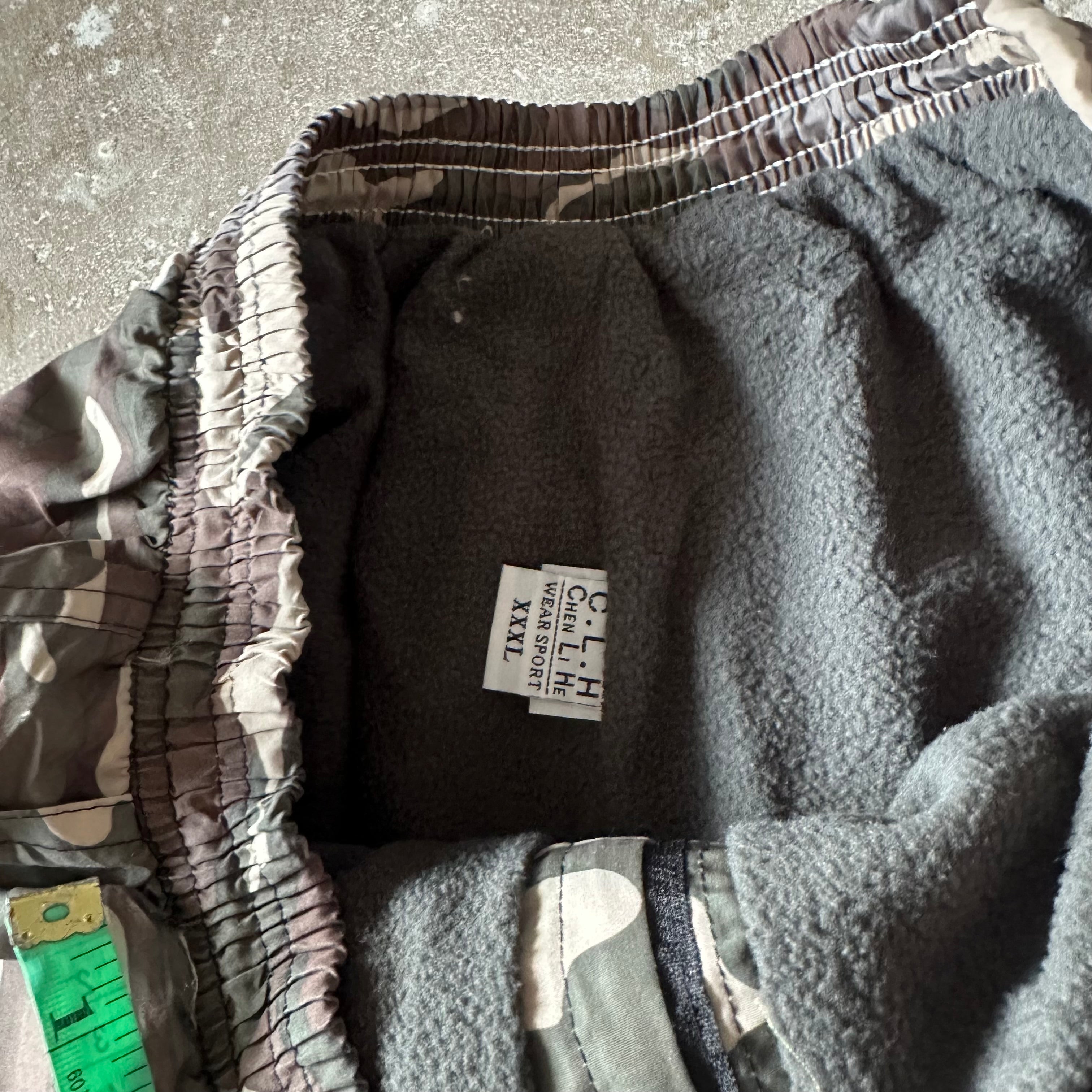 Camo Fleece-Lined Track Pants - 2XL