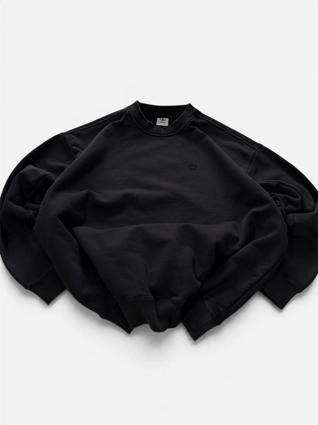 Adidas Originals Heavyweight Cotton Crewneck Sweatshirt, Oversized- XL