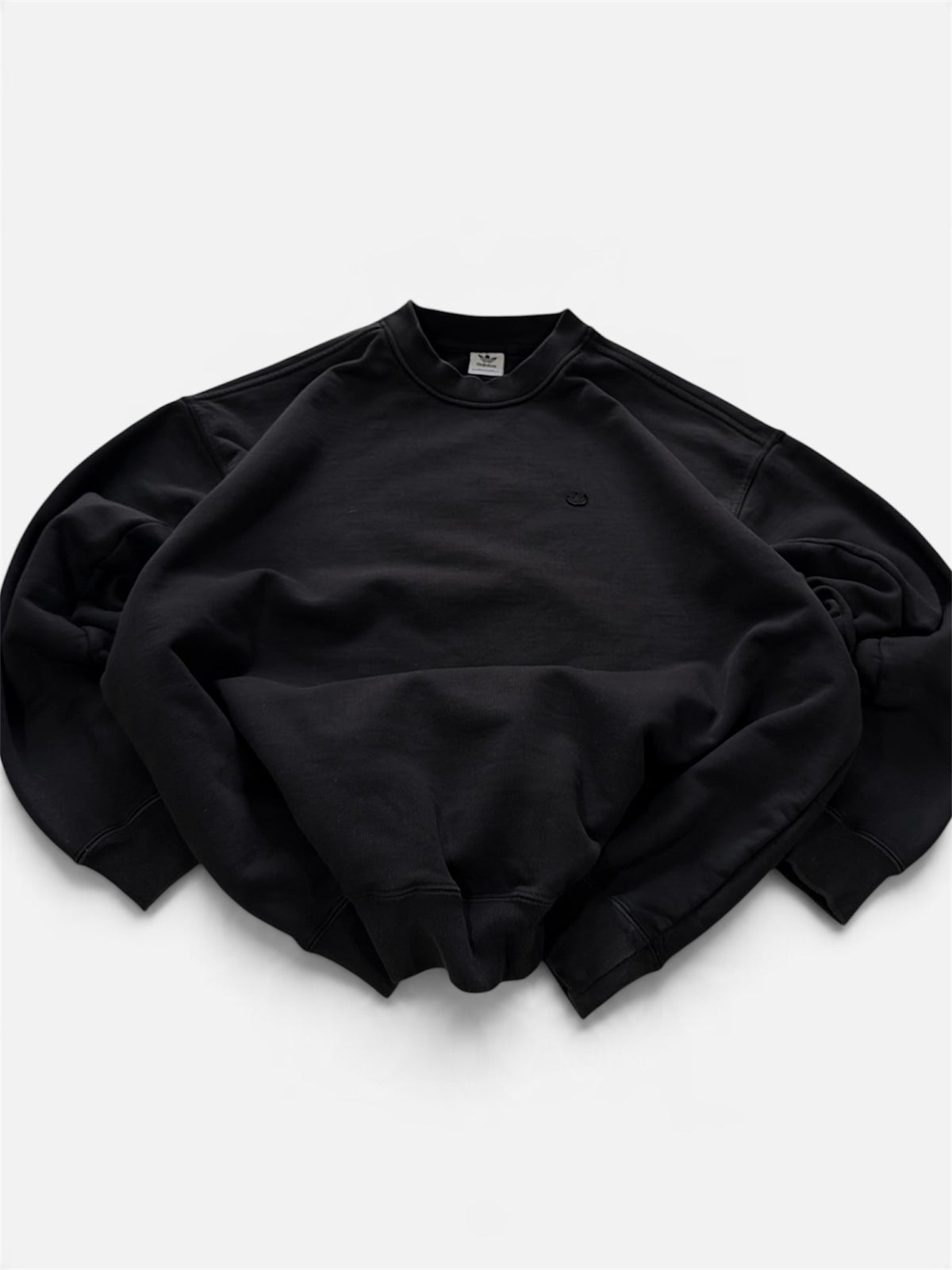 Adidas Originals Heavyweight Cotton Crewneck Sweatshirt, Oversized- XL