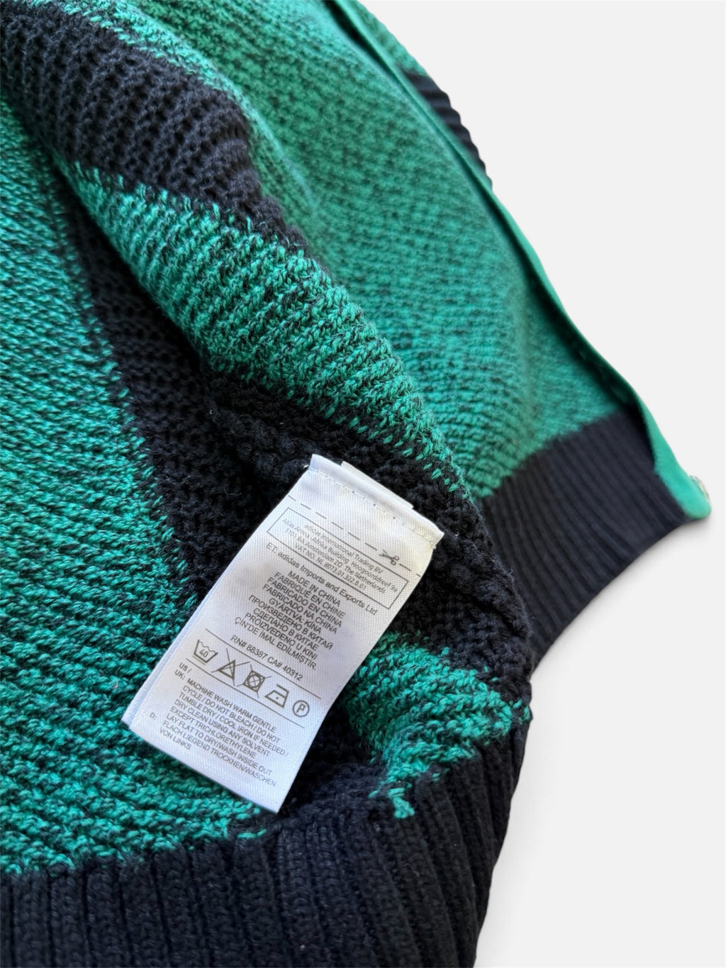 Adidas Originals EQT Equipment ADV/91-17 Knit Track Jacket Green Black- Women’s M