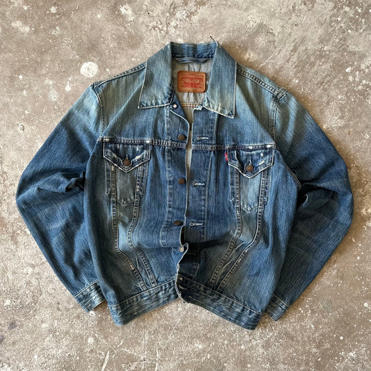 Vintage Levi's Laguna Beach California Faded Denim Jacket - M