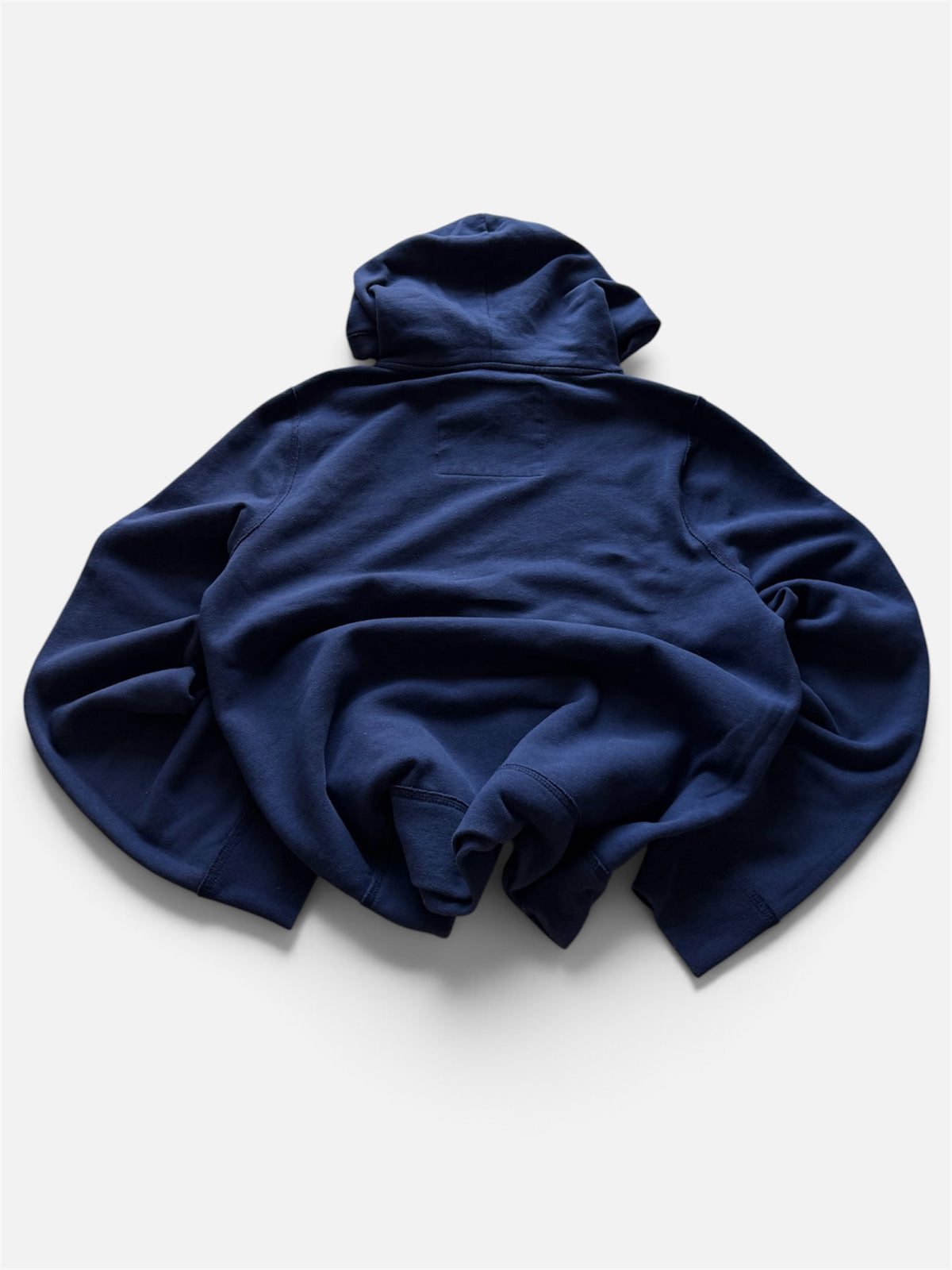 Hollister Pullover Hoodie, Navy Blue- M