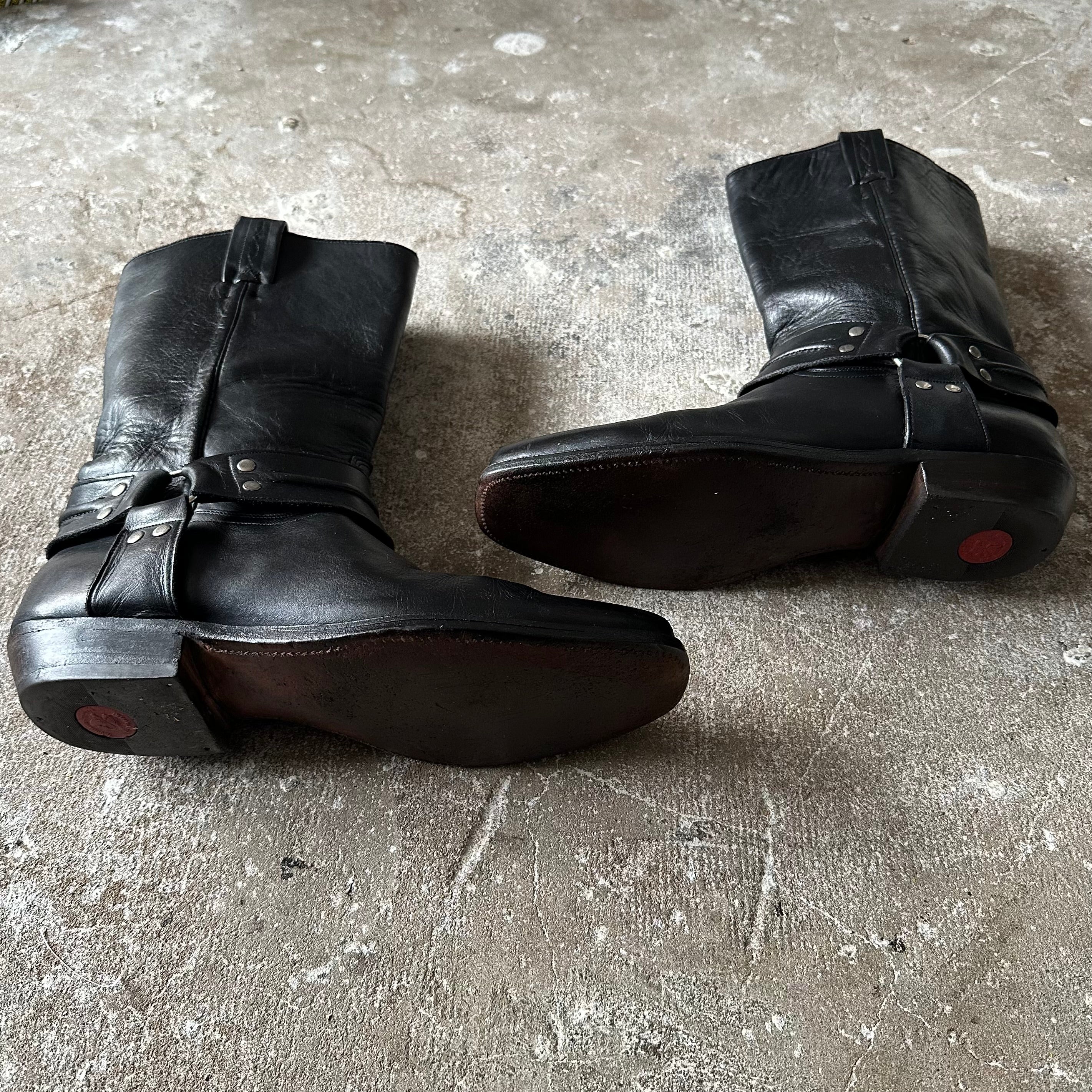 Black Biker Boots - 44