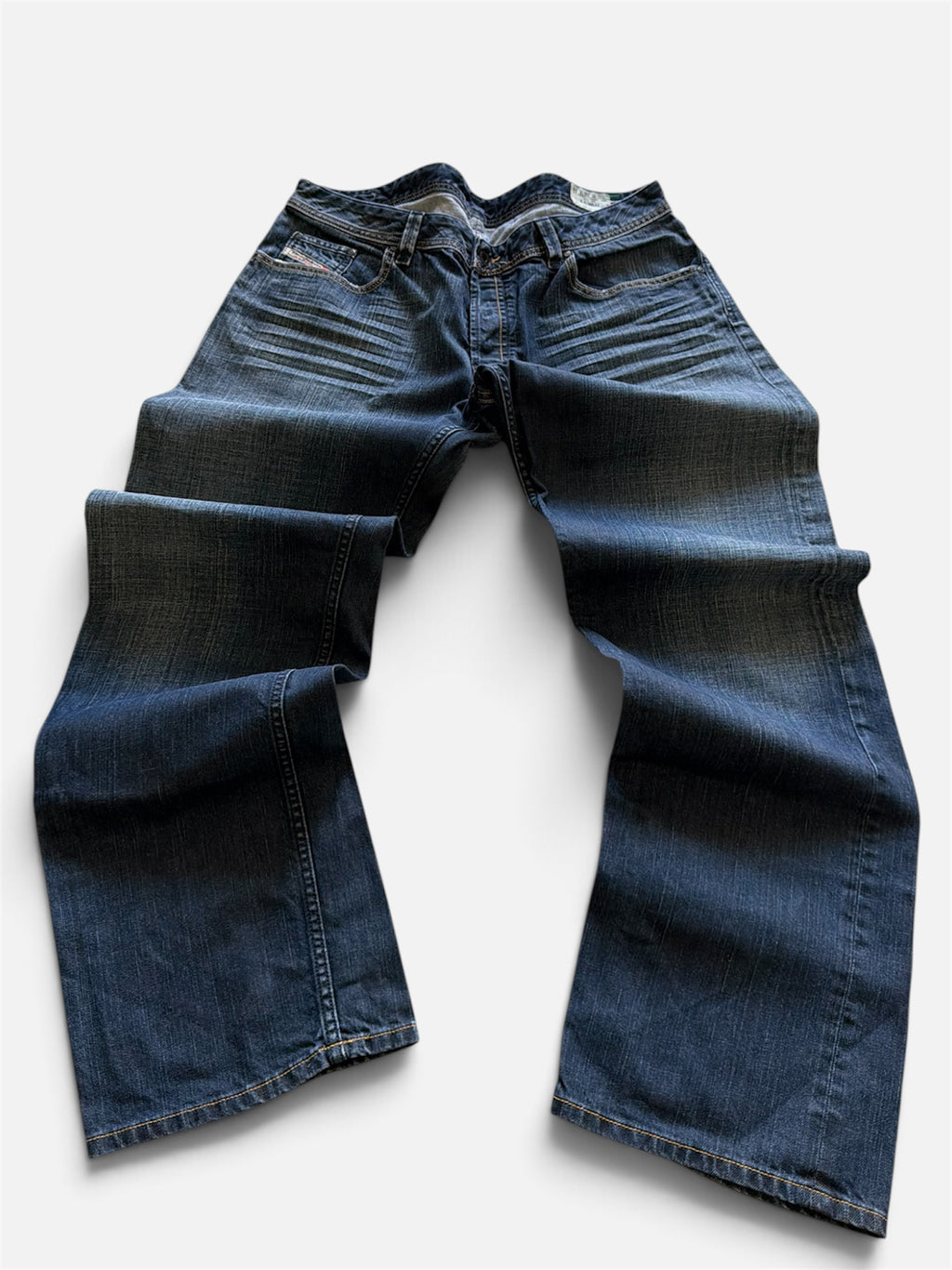 Diesel Industry Denim Division Jeans — Dark Wash, Made in Italy- 38