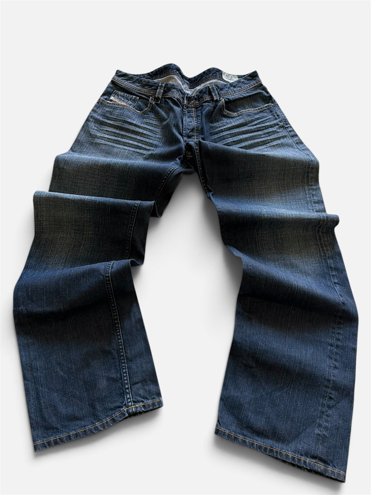 Diesel Industry Denim Division Jeans — Dark Wash, Made in Italy- 38