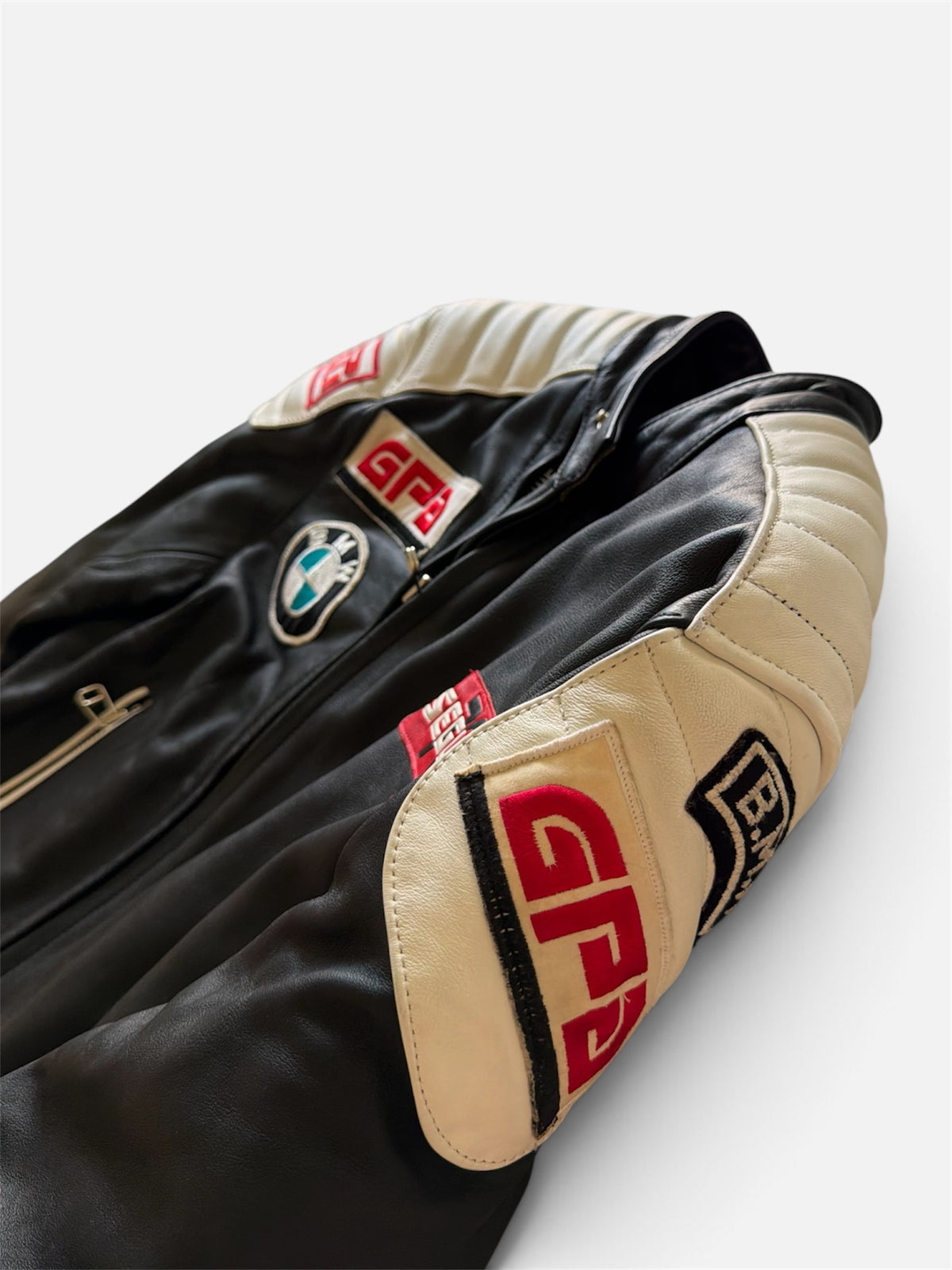 Vintage Segura 70 "Grand Prix Collection" leather racing jacket