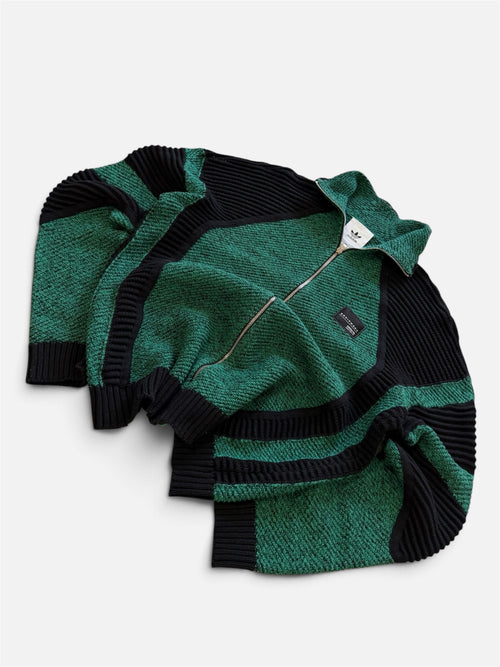 Adidas Originals EQT Equipment ADV/91-17 Knit Track Jacket Green Black- Women’s M