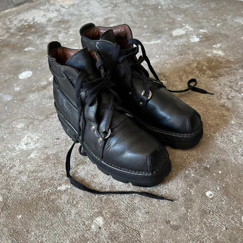New Rock black platform shoes - 40