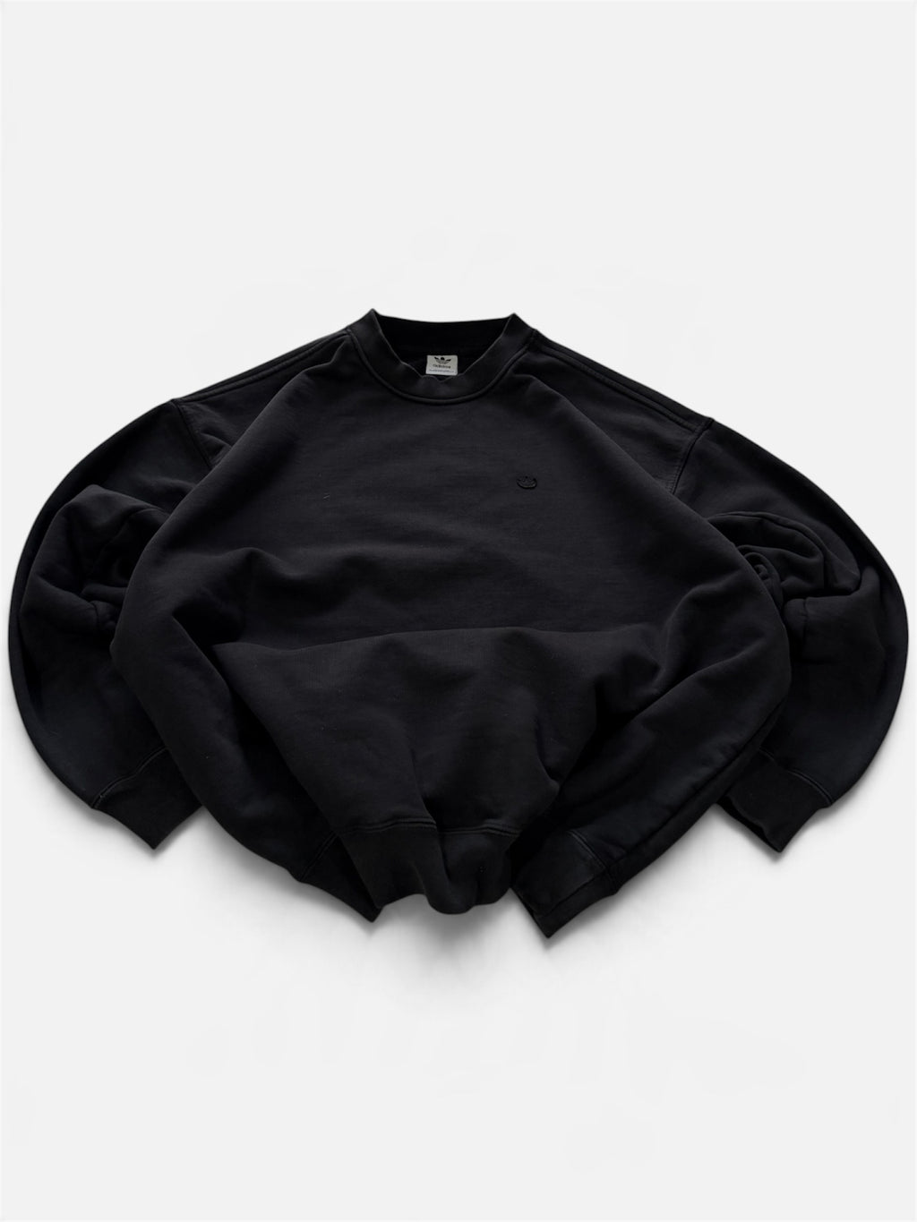Adidas Originals Heavyweight Cotton Crewneck Sweatshirt, Oversized- XL