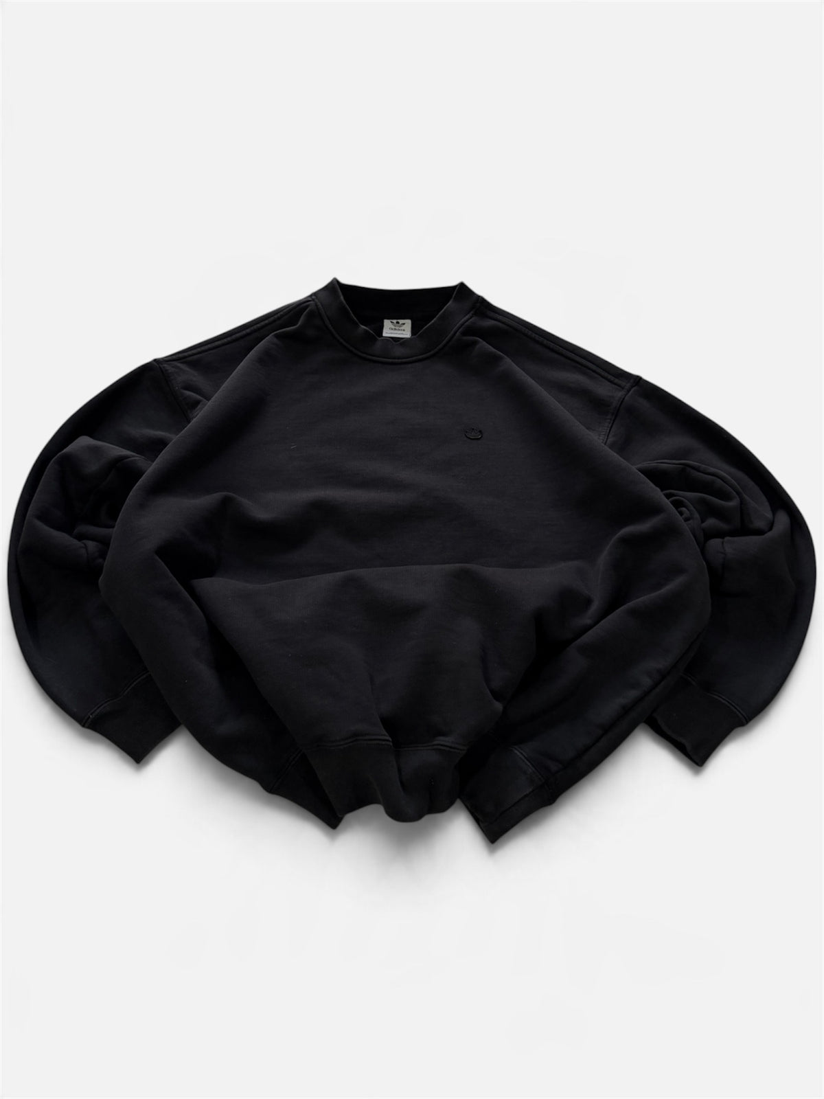 Adidas Originals Heavyweight Cotton Crewneck Sweatshirt, Oversized- XL