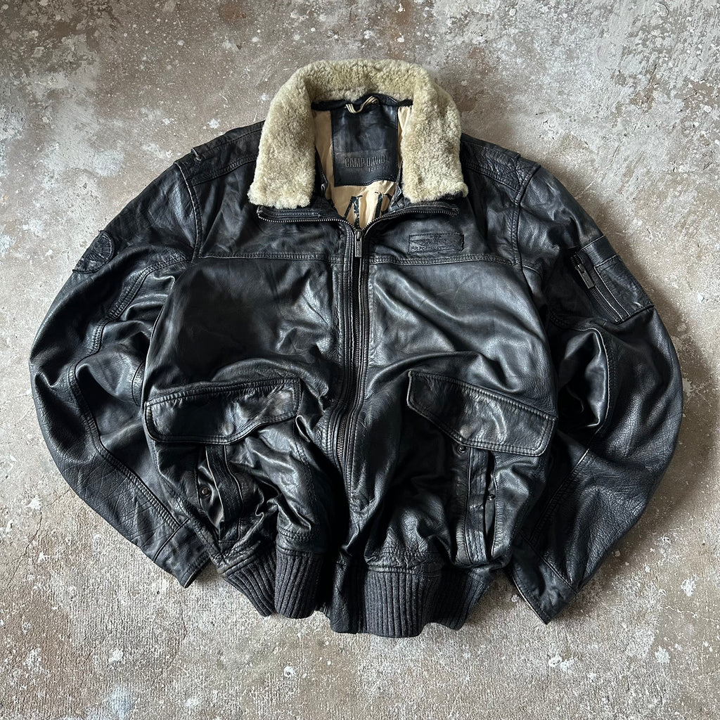 Camp David Leather Jacket - XL