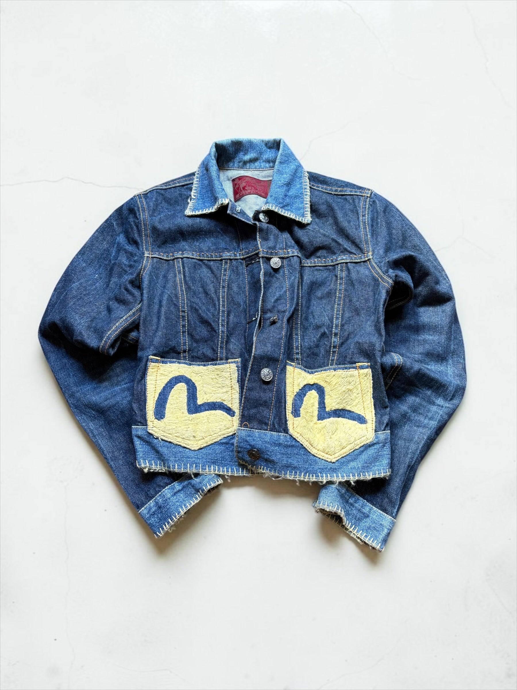 Evisu Denim Jeans Jacket