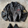 Vintage Rollfast Indianapolis Leather Racing Jacket - M