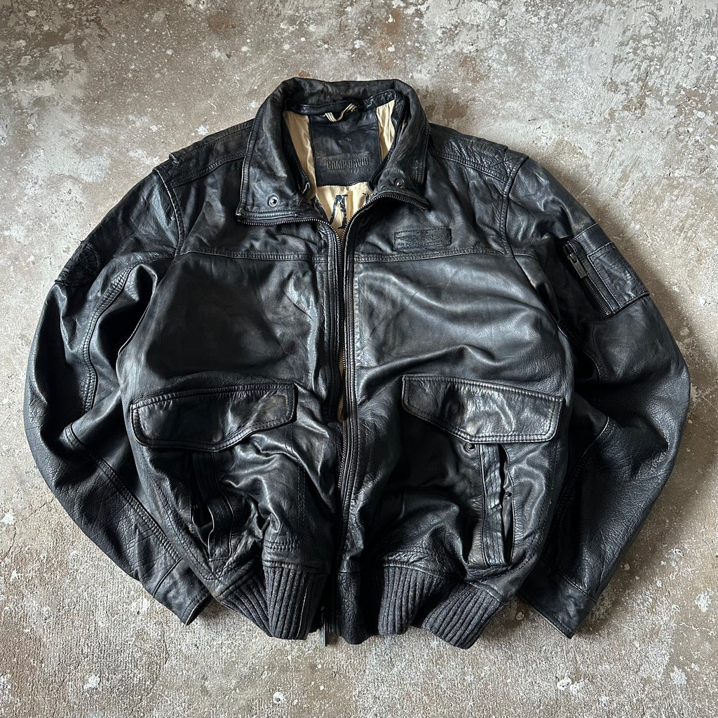 Camp David Leather Jacket - XL