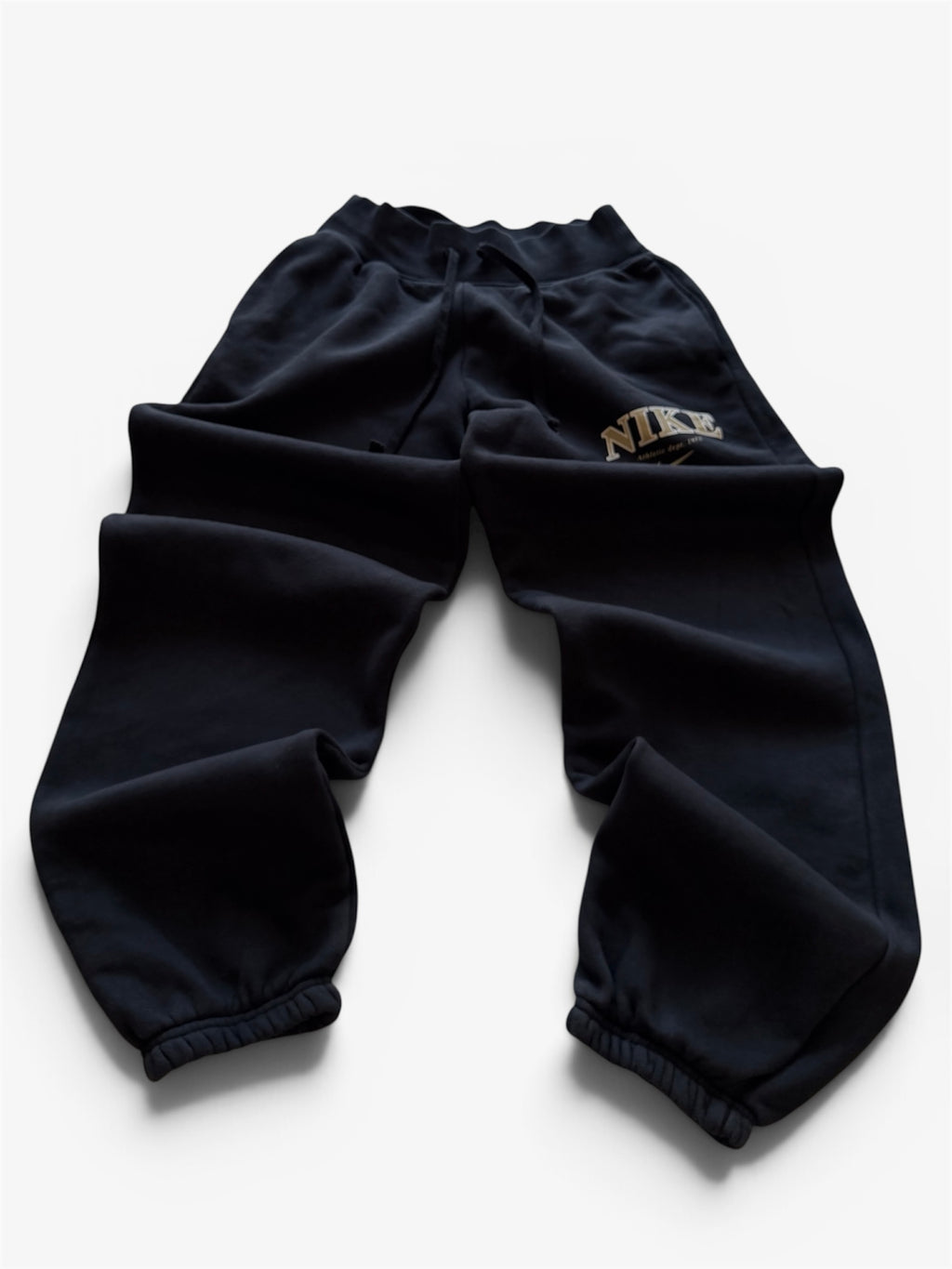 Nike "Athletic Dept. 1972" Fleece Joggers, Black- XS