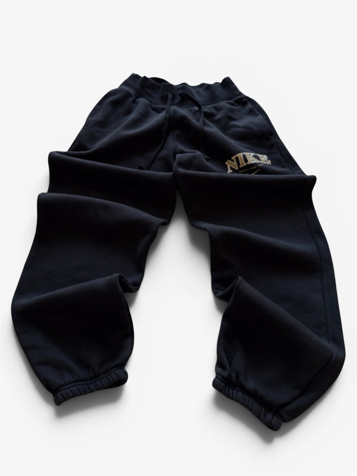 Nike "Athletic Dept. 1972" Fleece Joggers, Black- XS