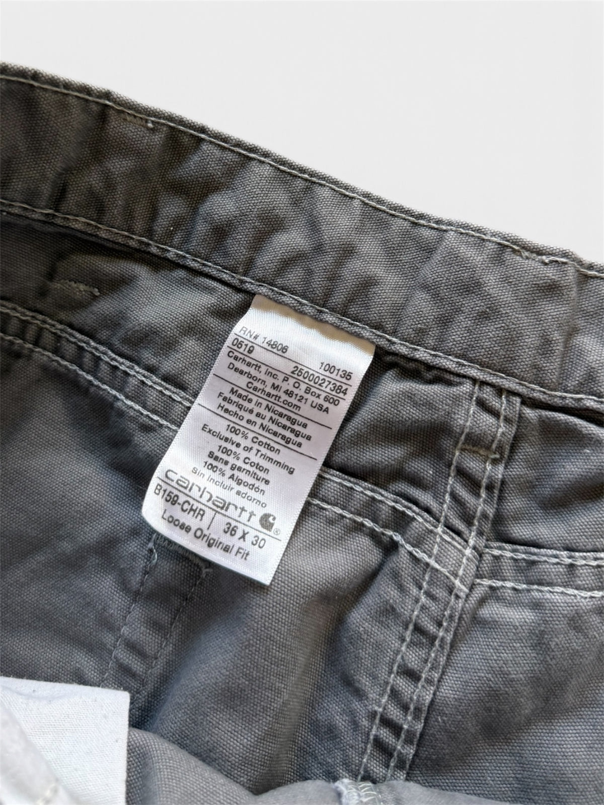 Carhartt Loose Original Fit Carpenter Pants- 36x30