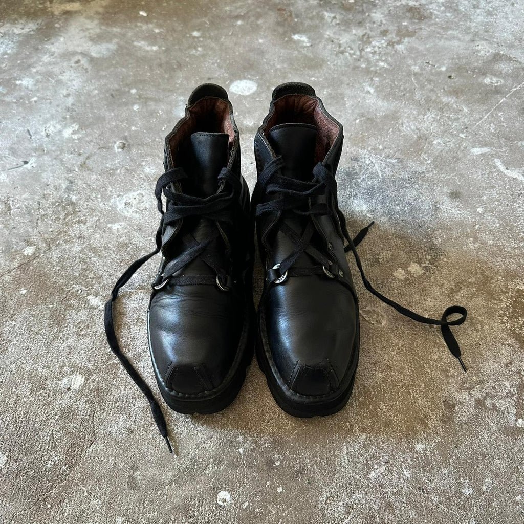 New Rock black platform shoes - 40