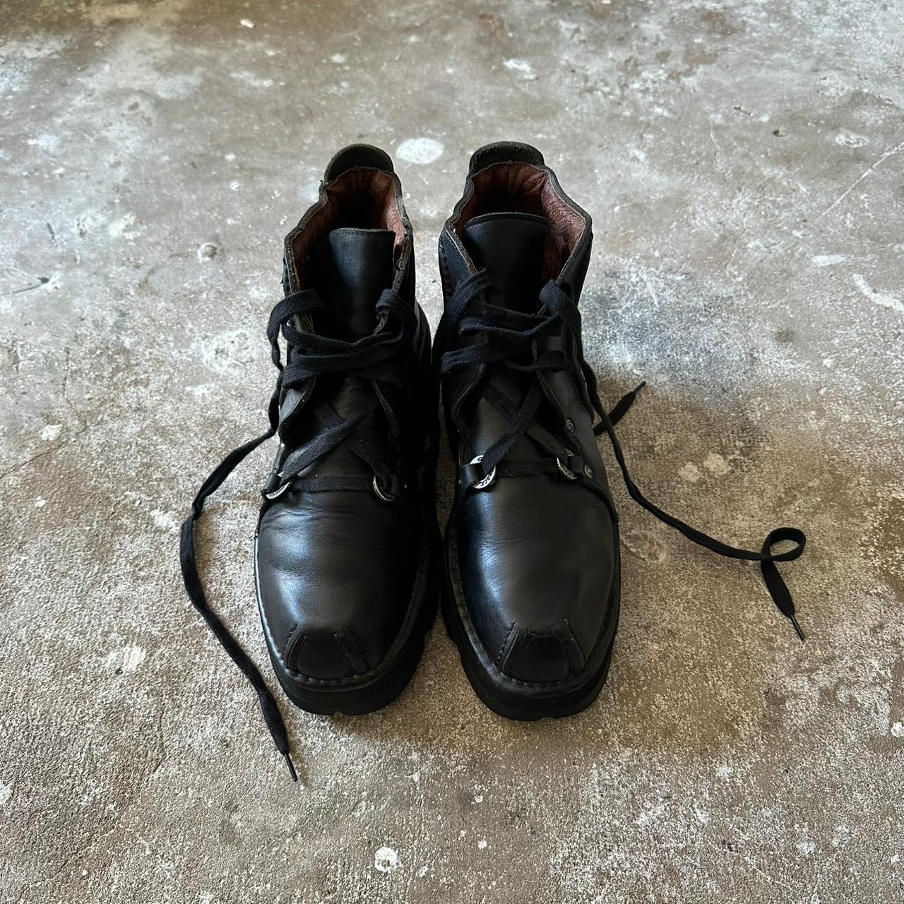 New Rock black platform shoes - 40
