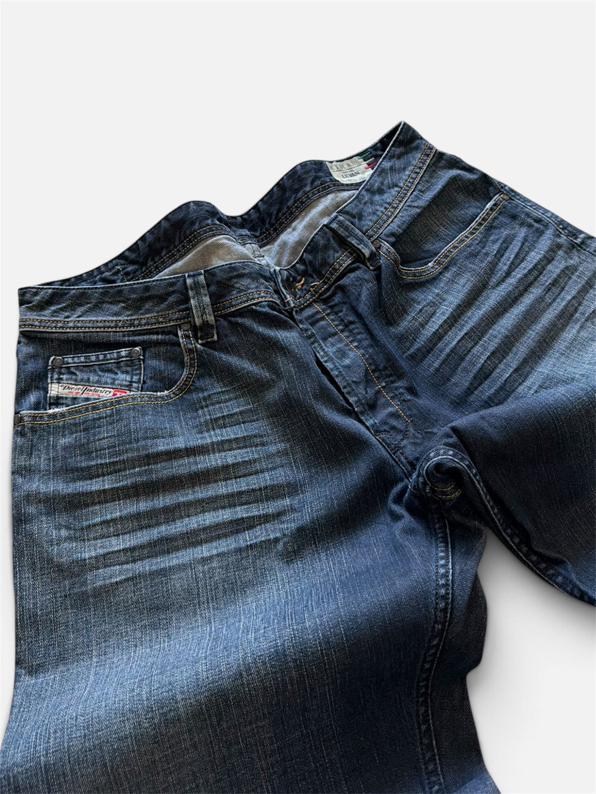 Diesel Industry Denim Division Jeans — Dark Wash, Made in Italy- 38