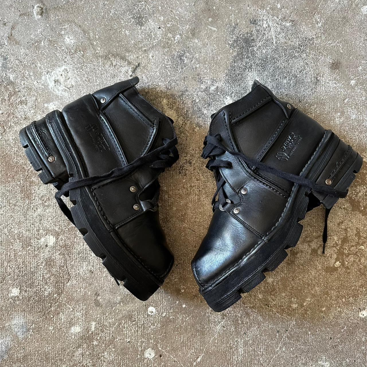 New Rock black platform shoes - 40
