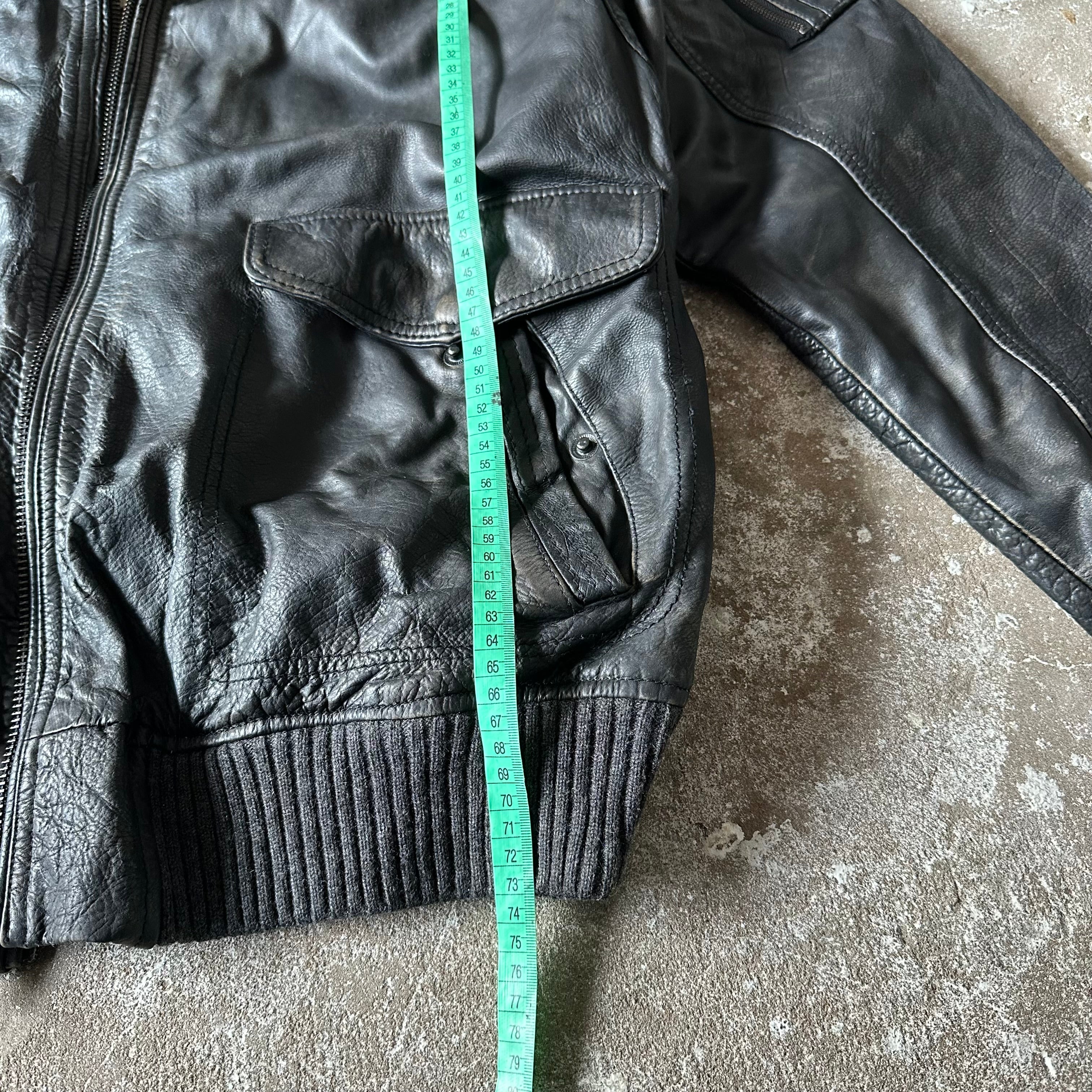 Camp David Leather Jacket - XL