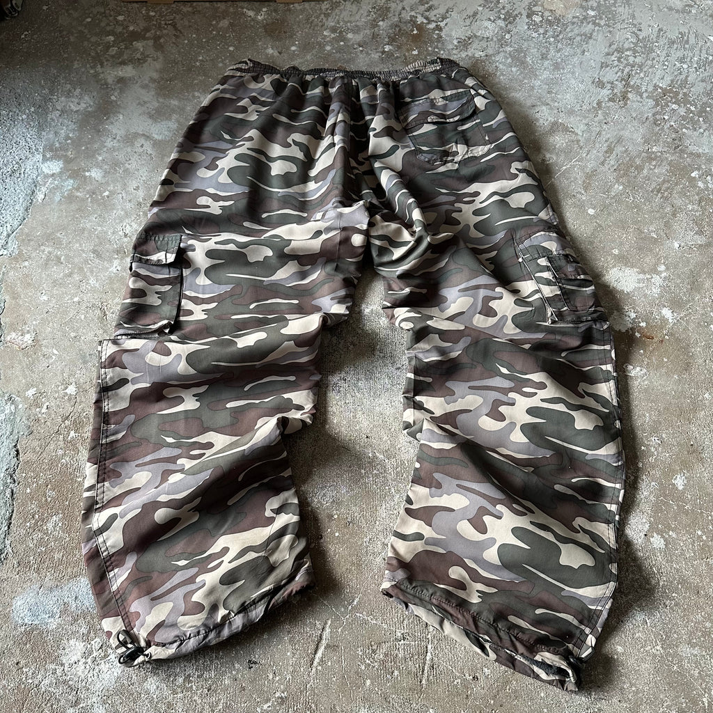 Camo Fleece-Lined Track Pants - 2XL