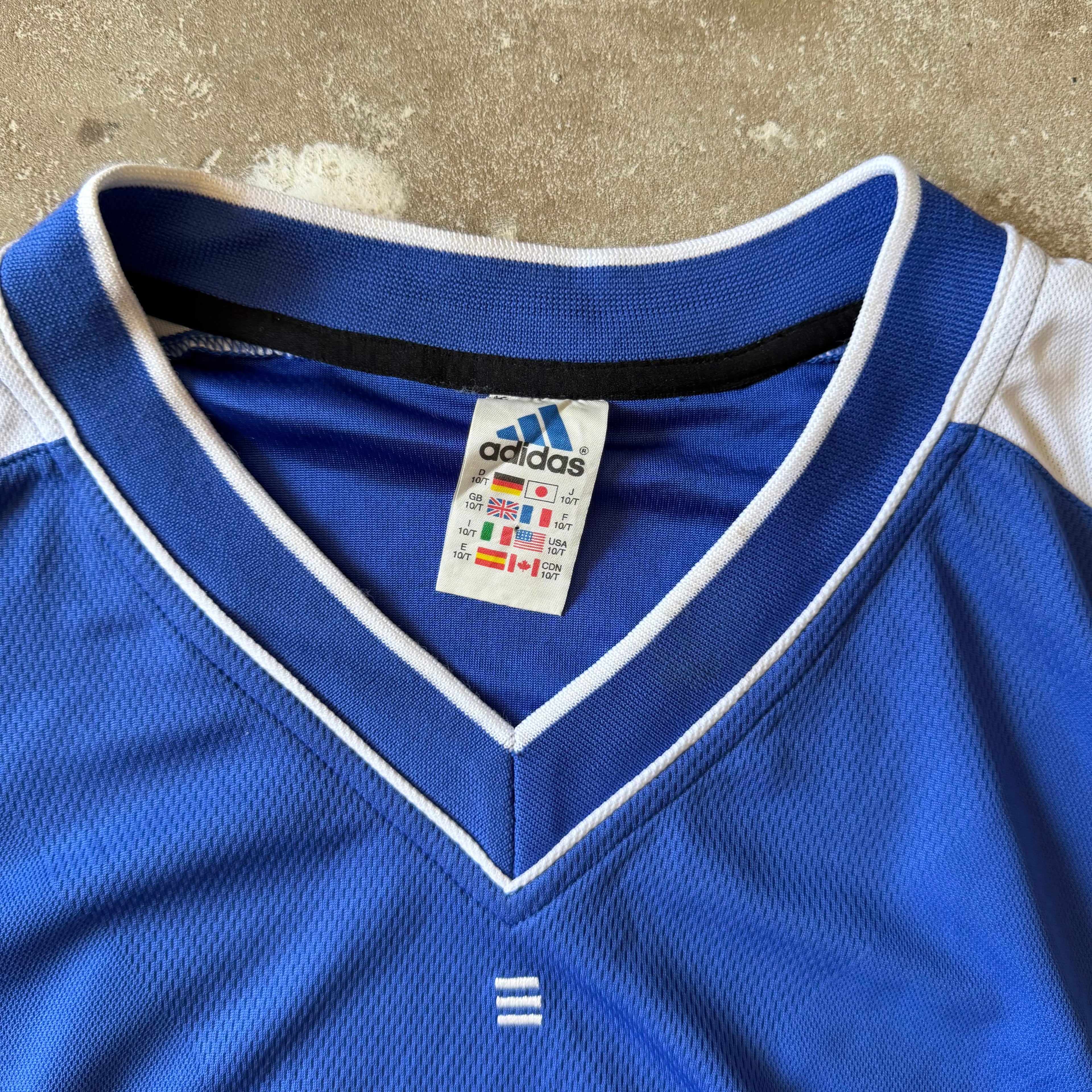 Adidas 80s Blue Jersey - XL