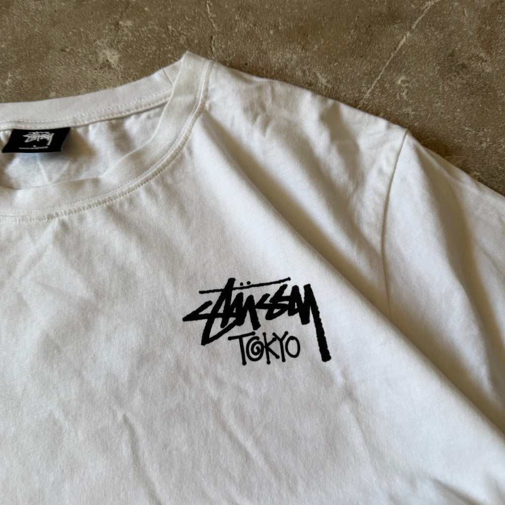 Stussy White Tshirt - L