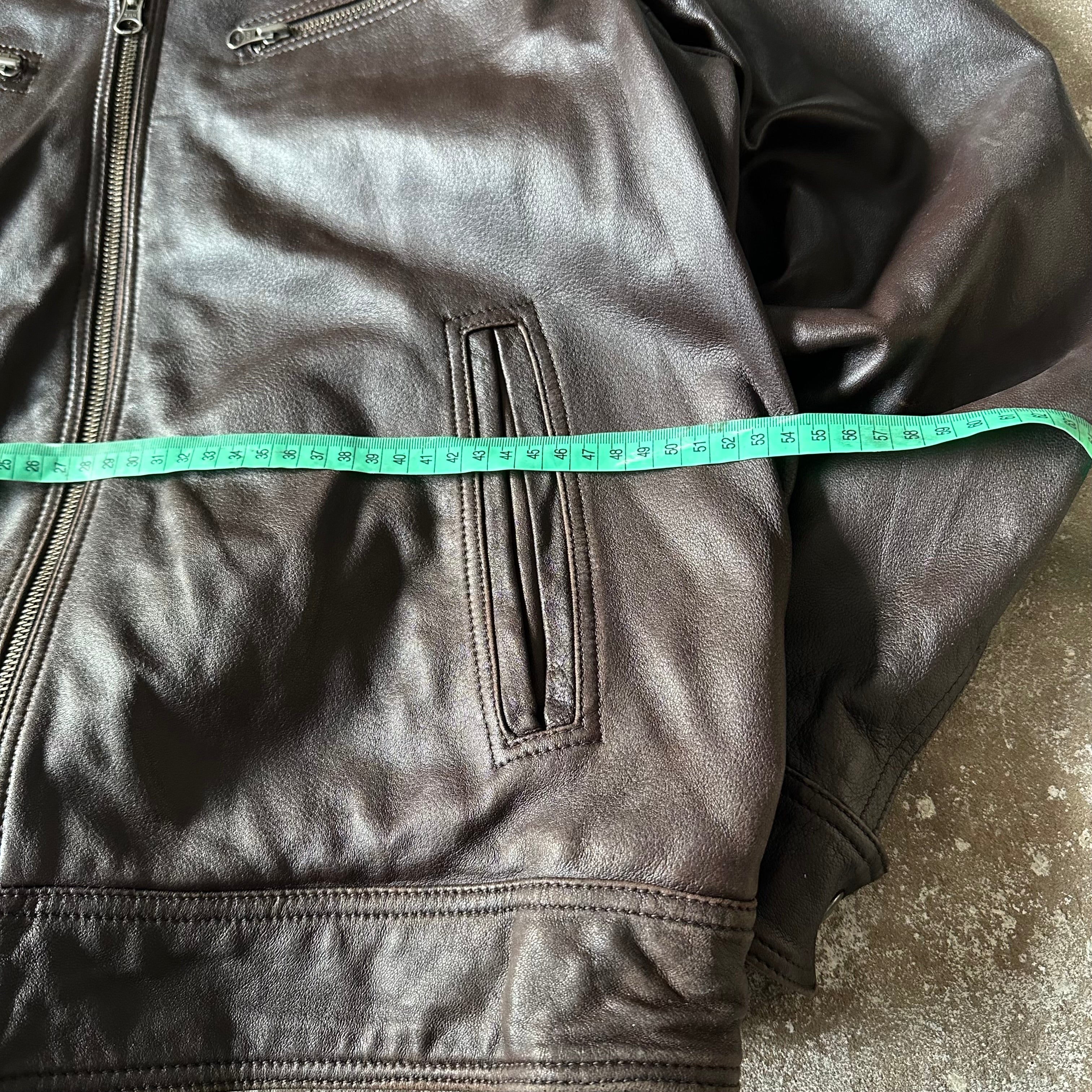 Oakwood Brown Leather Jacket - XL