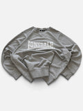 Lonsdale London Sweatshirt Grey Crewneck Big Logo Oversized- XL